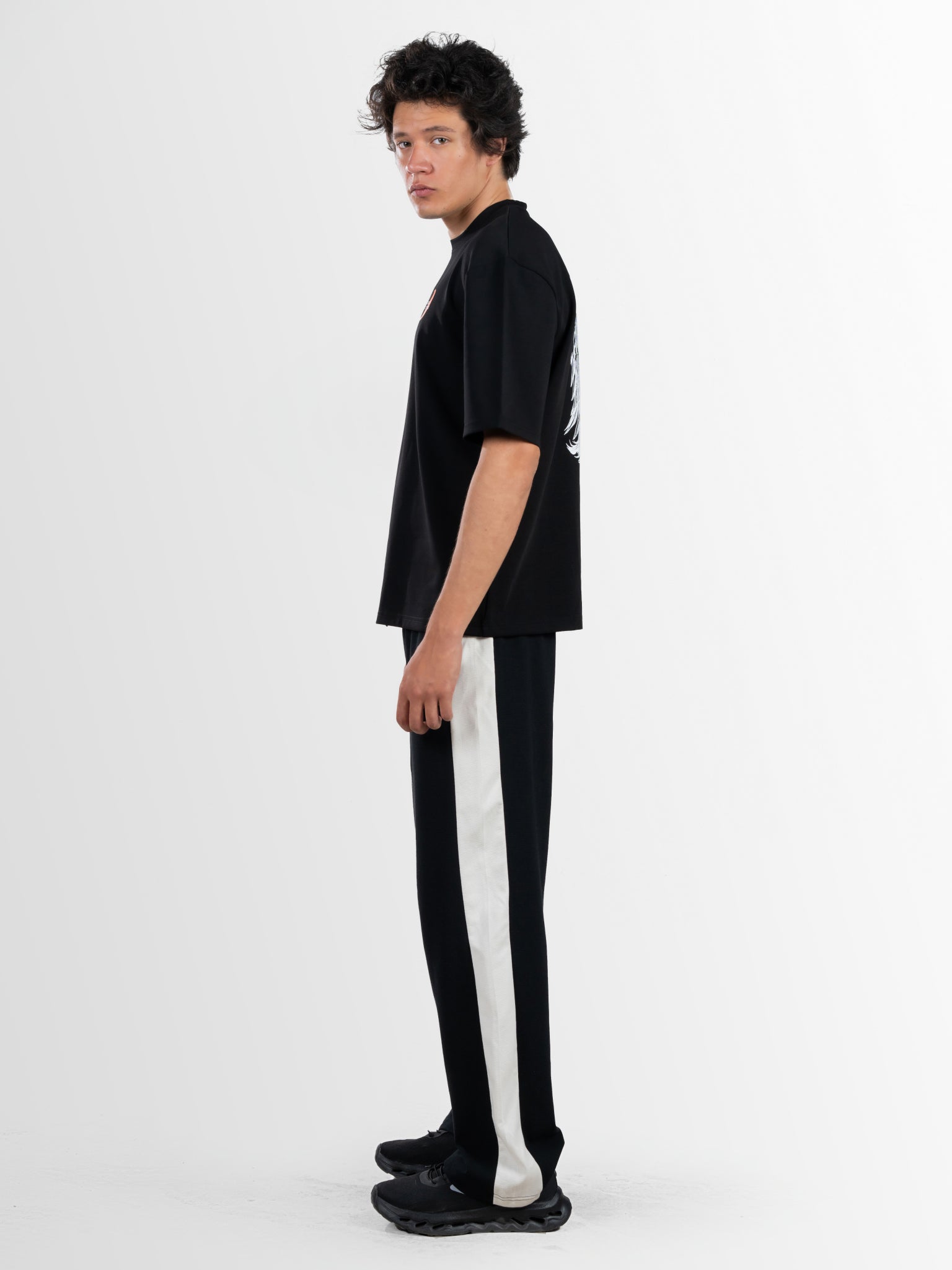 DEEDAT Only The Brave Casual Pant - Black