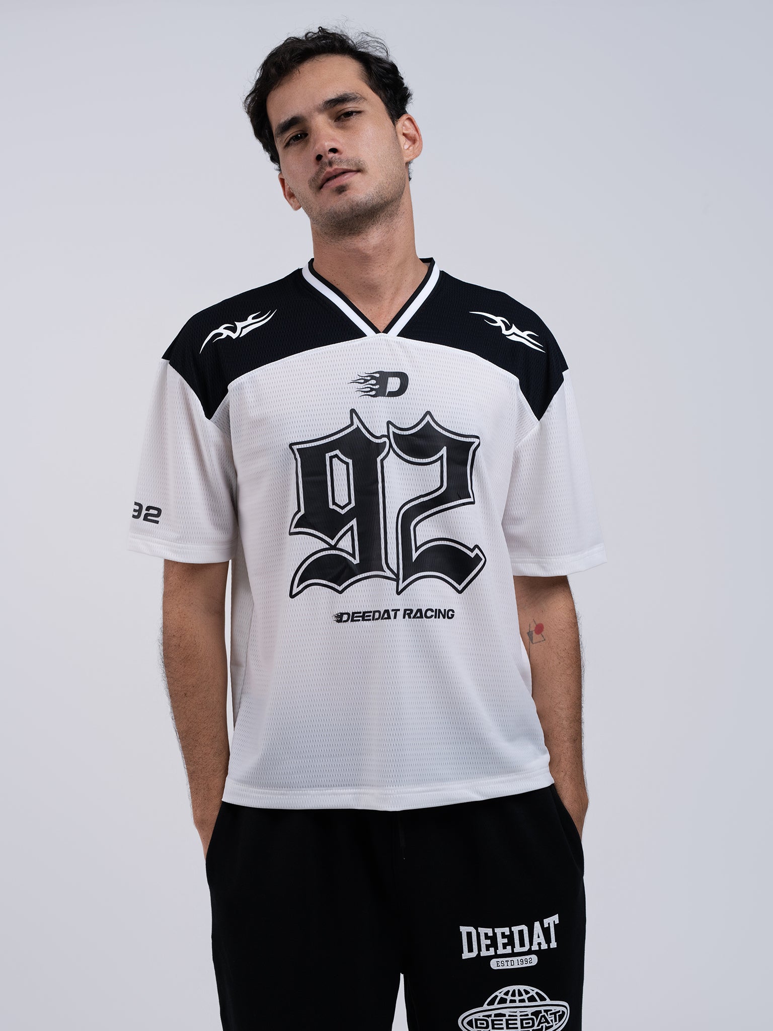 DEEDAT Fueled By Freedom Oversized Tee Shirt - White