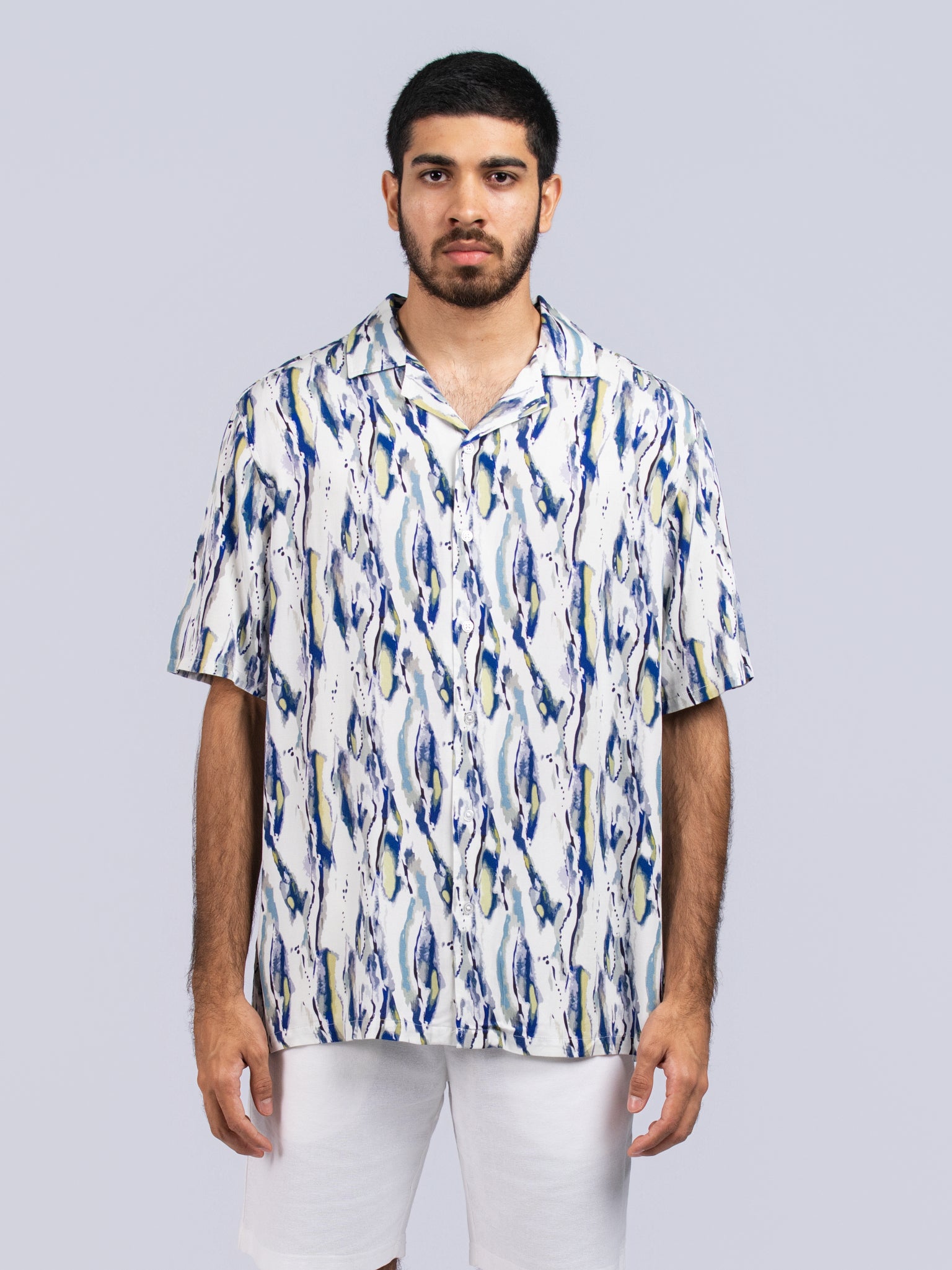 DEEDAT NATURE VERSE Regular Fit Casual Shirt -Multi