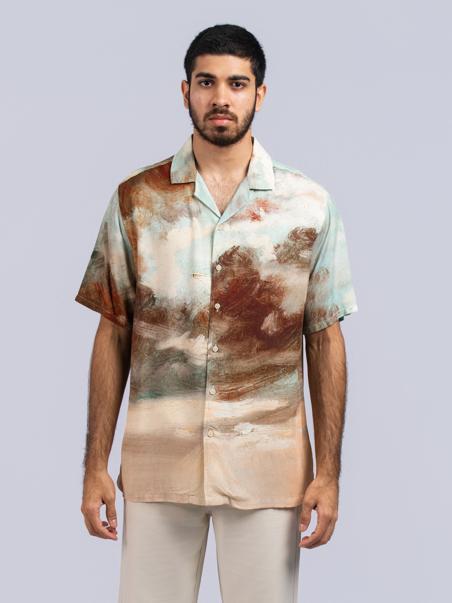 DEEDAT NATURE VERSE Regular Fit Casual Shirt - Multi