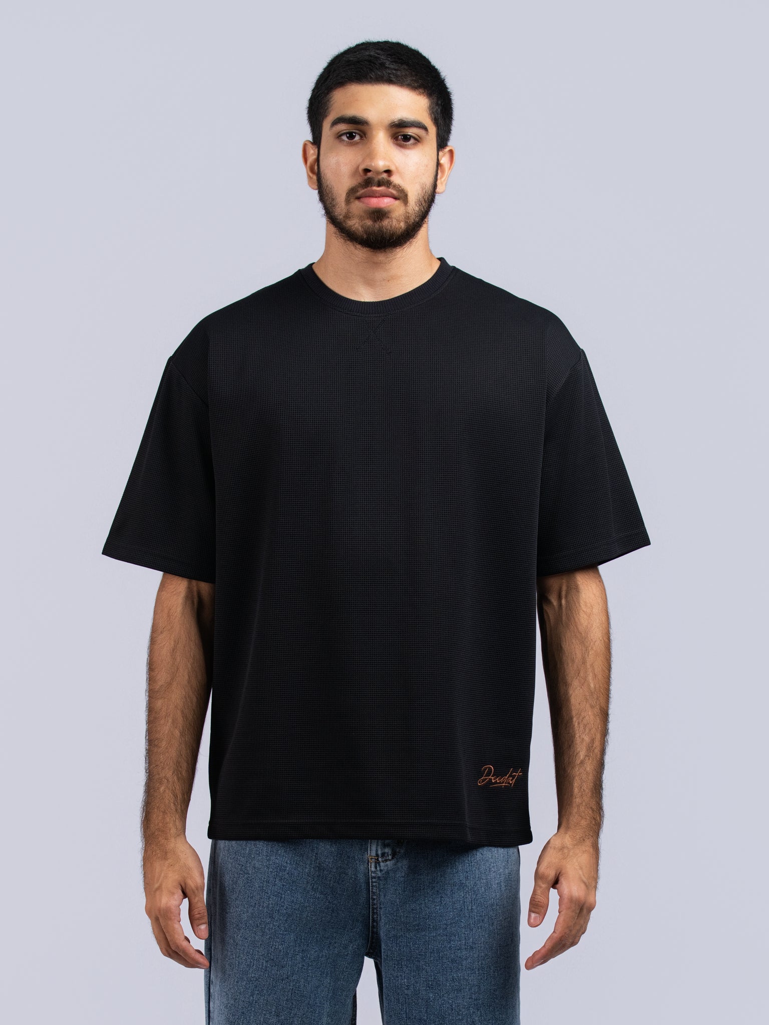 DEEDAT MAVERICK Oversized Tees - Black