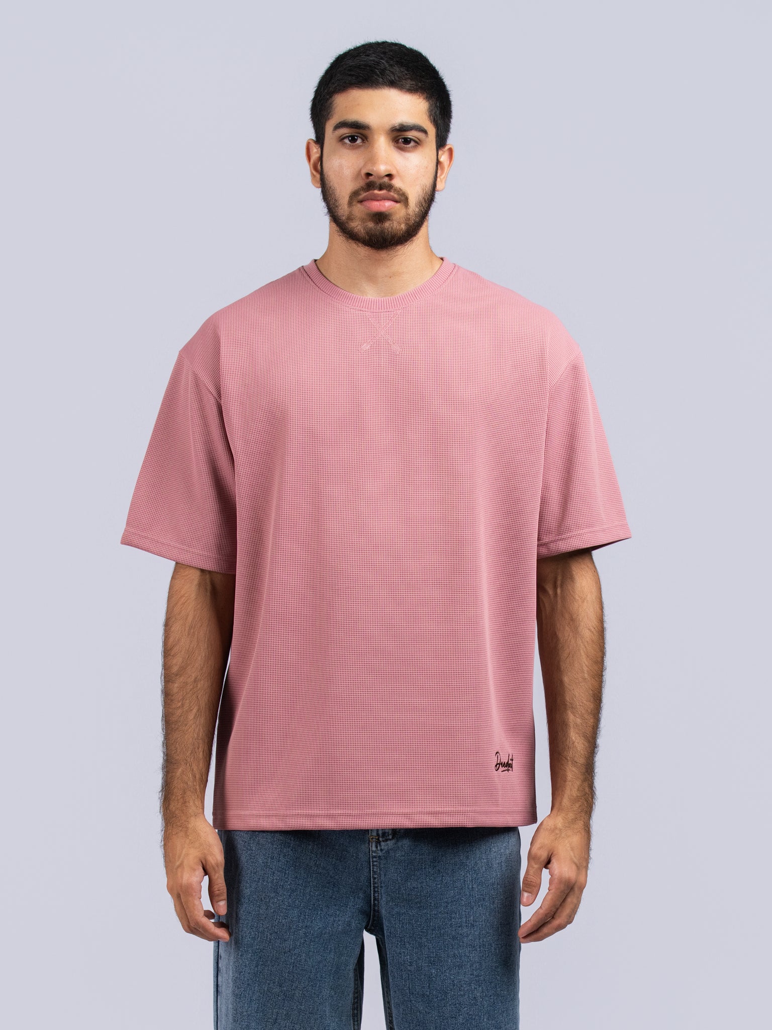 DEEDAT MAVERICK Oversized Tees - Pink