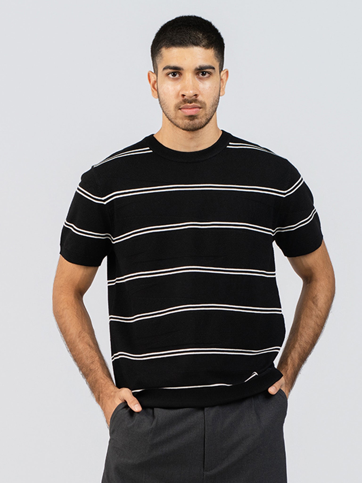DEEDAT PORTOFINO Tee Shirt - Black