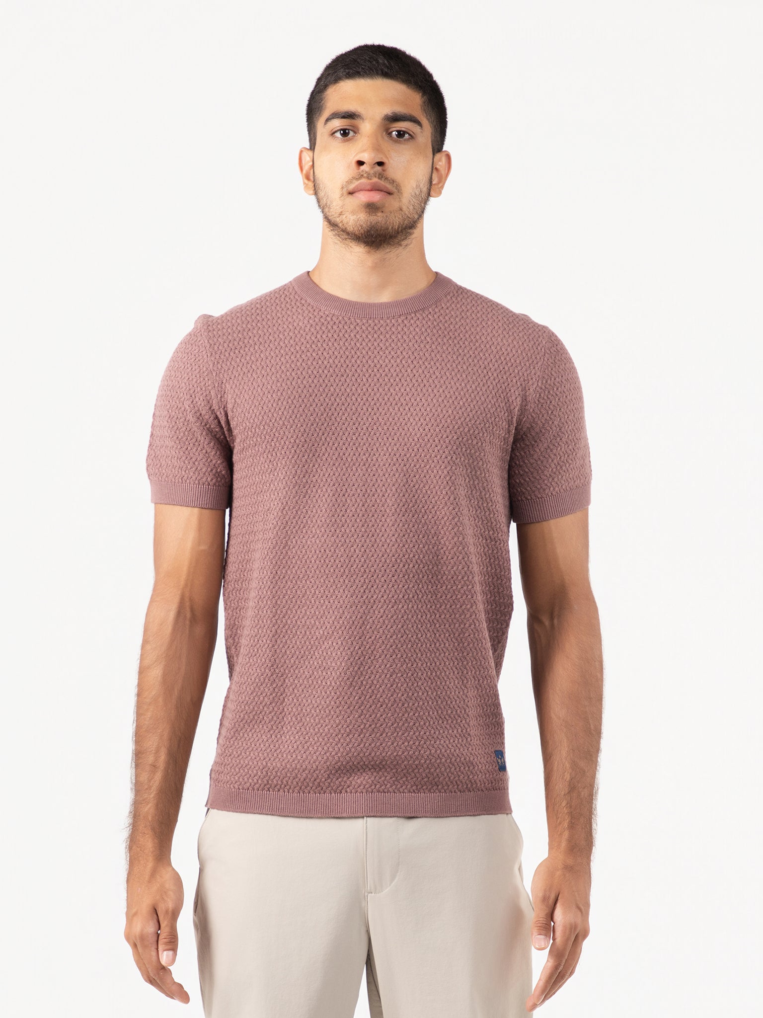 DEEDAT PORTOFINO Slim Fit Tees - Brown