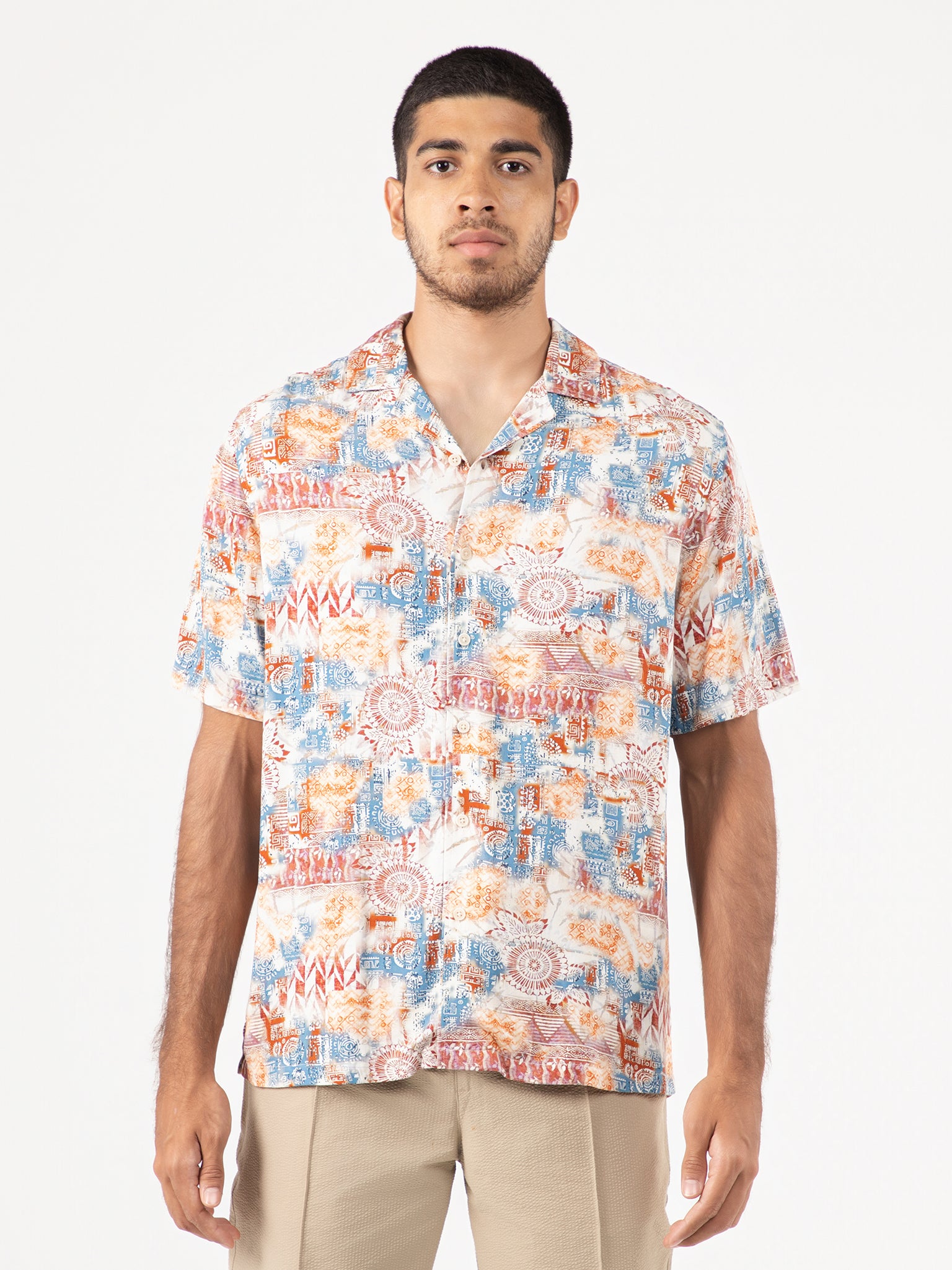DEEDAT NATURE VERSE Men's Regular Fit Casual Shirt - Multi