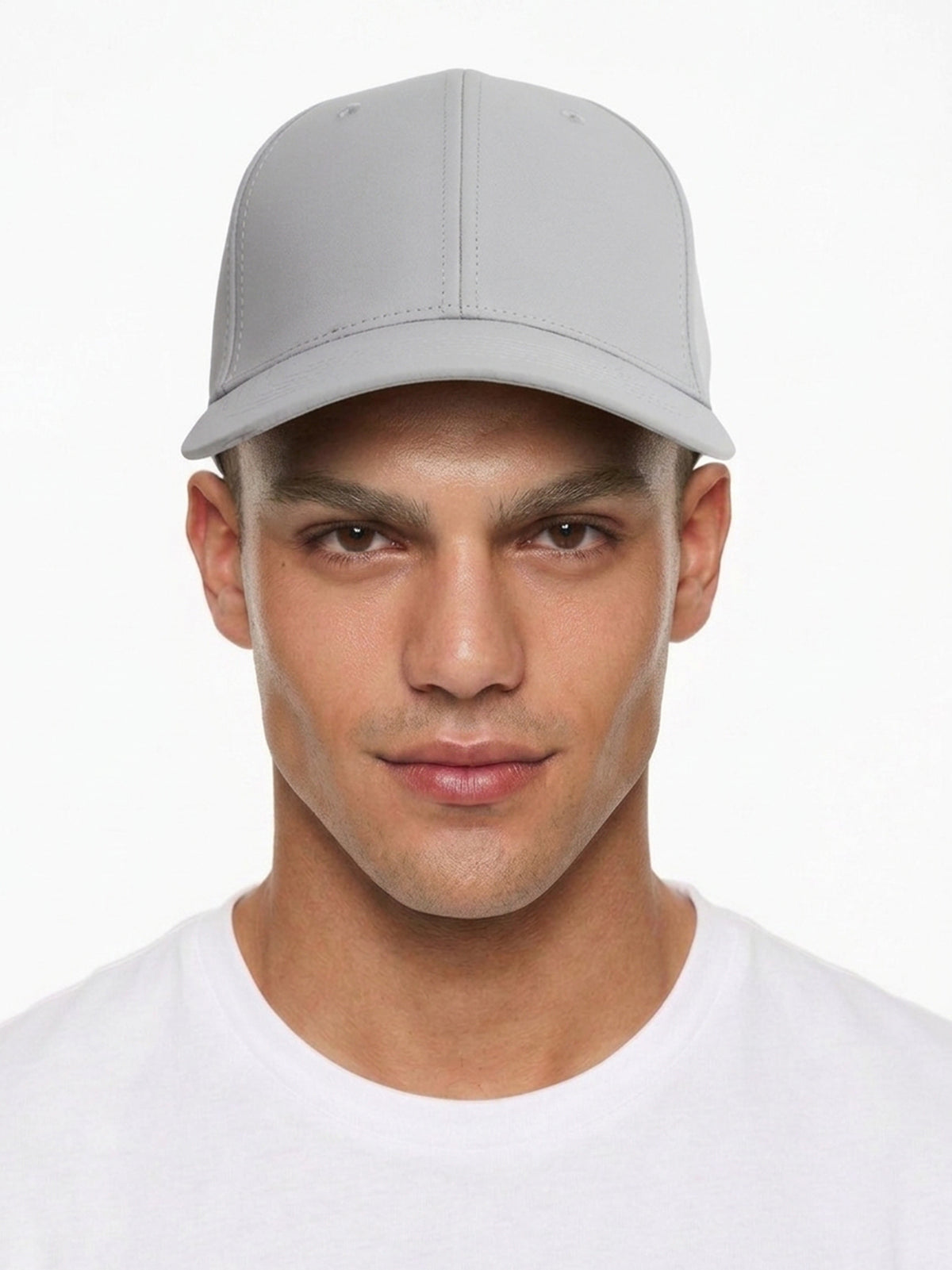 DEEDAT Men's Embroidery Cap -  Light Gray