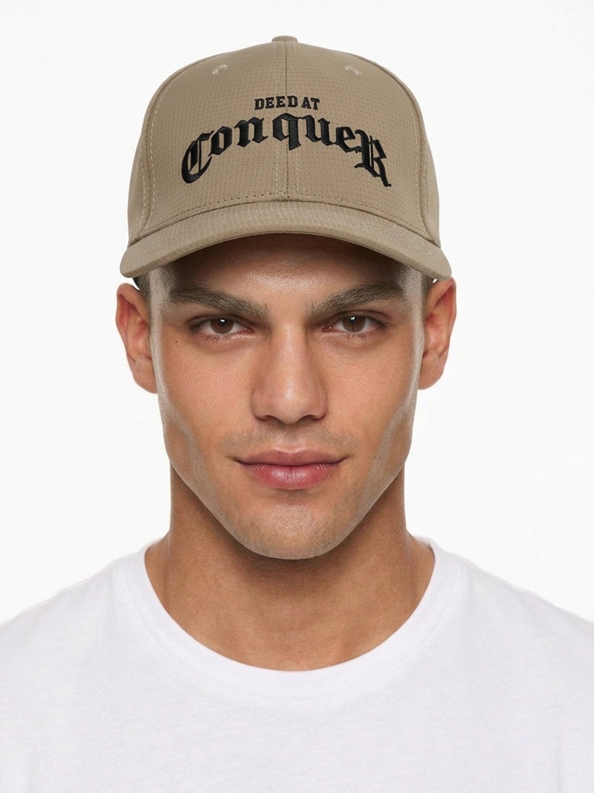 DEEDAT Men's Embroidery Cap - Tan