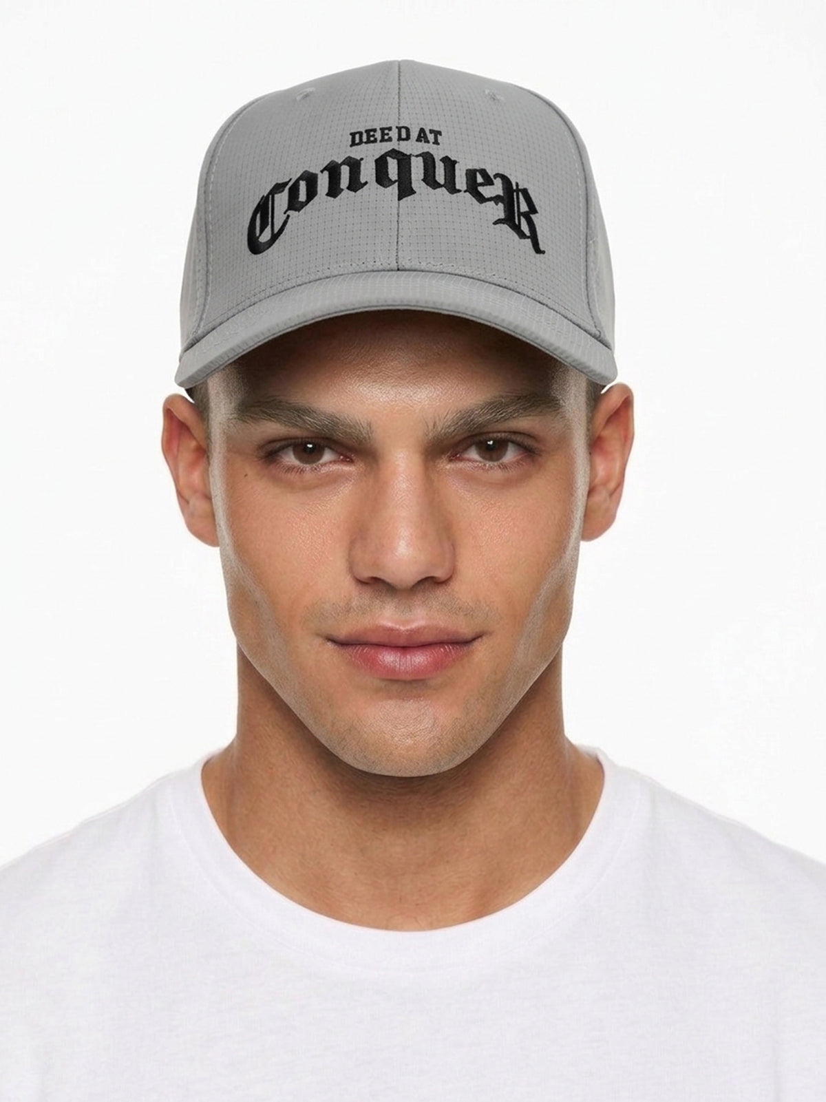 DEEDAT Men's Embroidery Cap - Gray