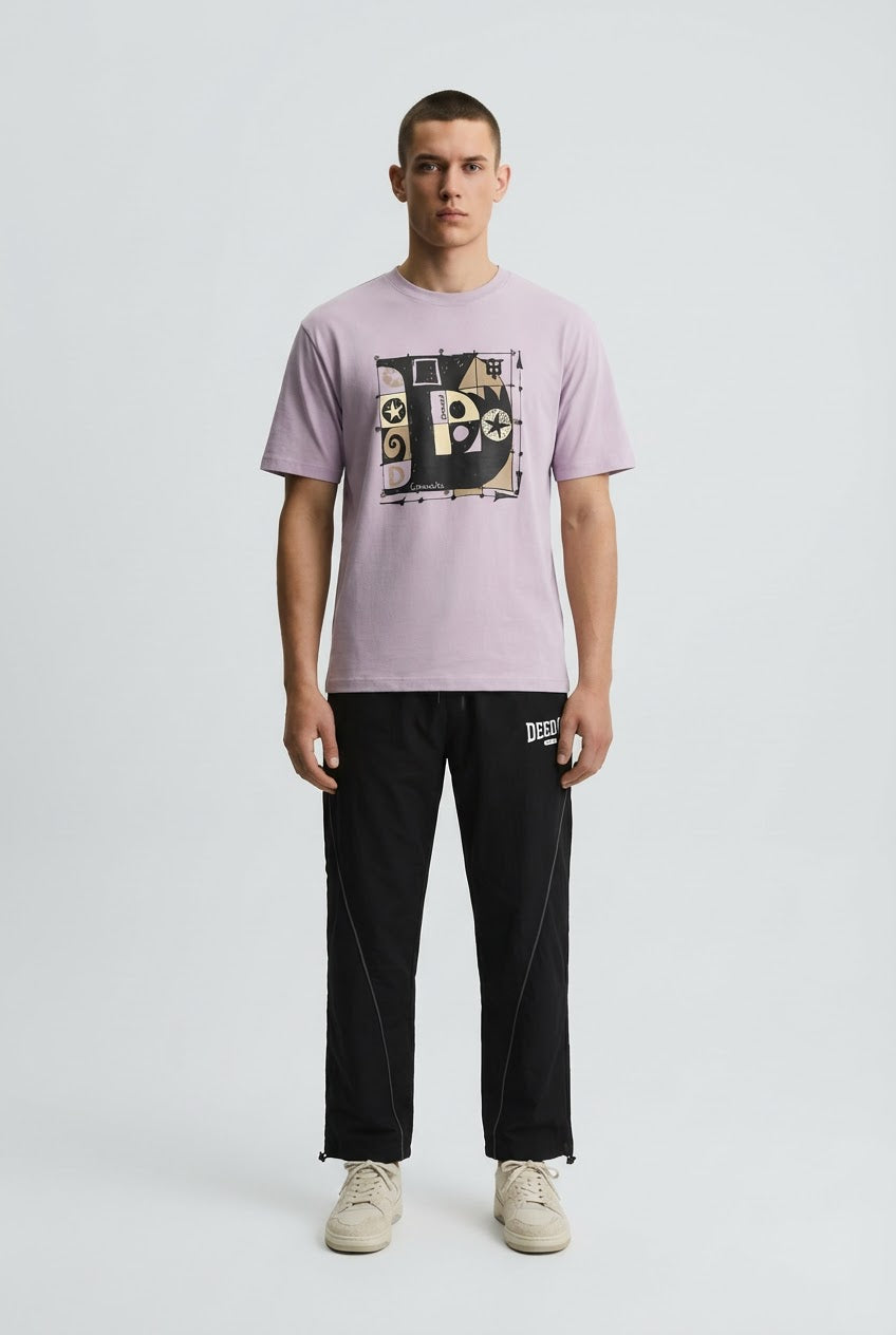 DEEDAT CHRONICLES MAVERICK Oversized Tees - Light Purple