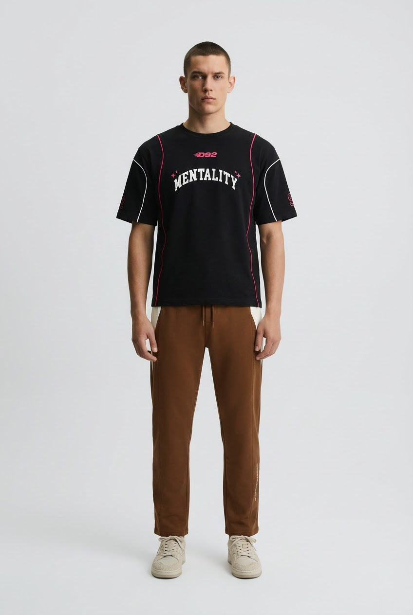 DEEDAT SUPREMACY Walker Oversized Tees - Black