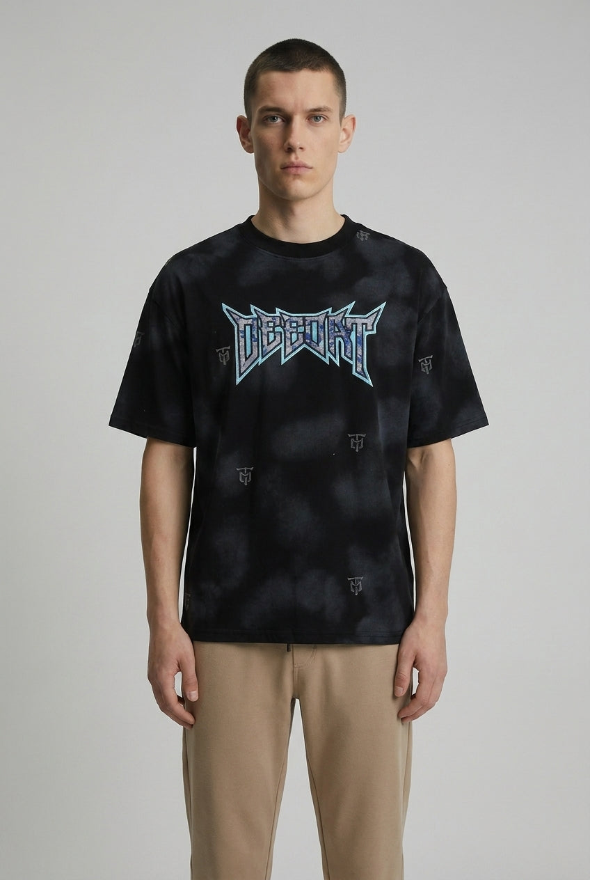 DEEDAT DEE.N.A Maveric Oversized Tees - Black