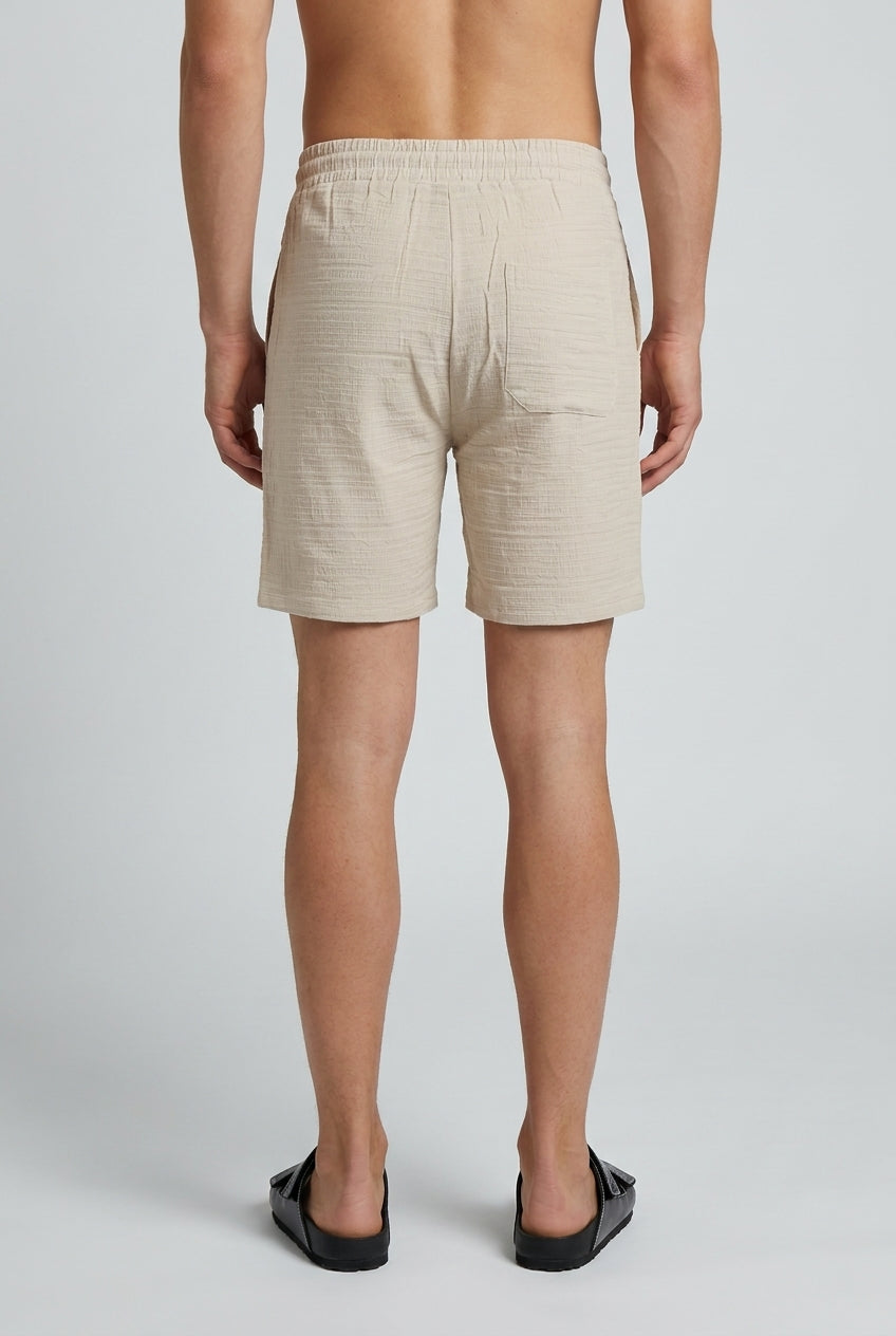 DEEDAT NATURE VERSE Regular Fit Short - Khaki