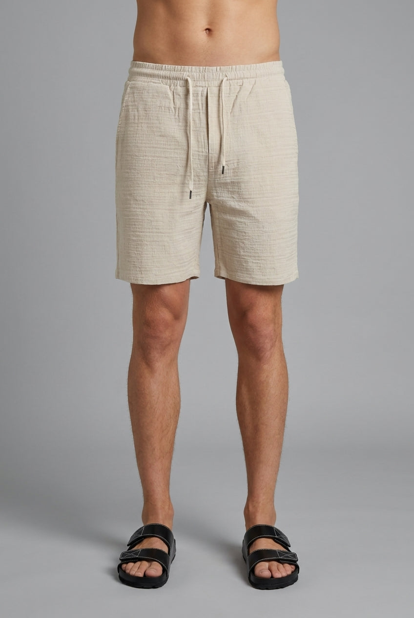 DEEDAT NATURE VERSE Regular Fit Short - Khaki