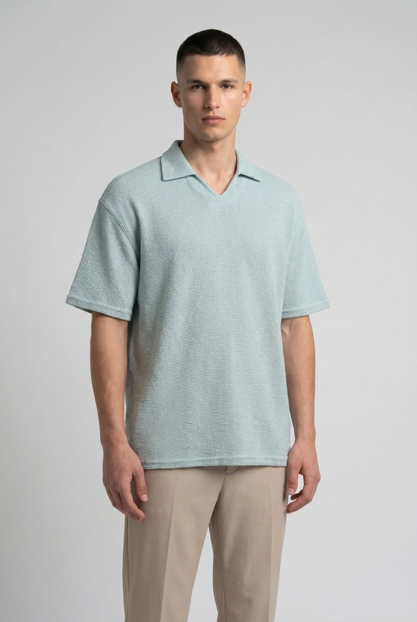 DEEDAT NATURE VERSE Regular Fit Tees - Blue