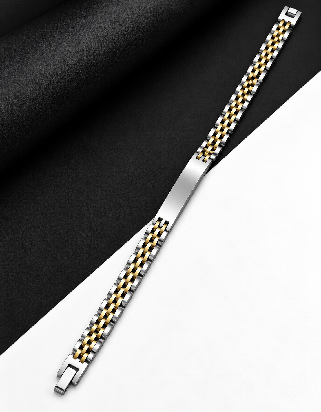 DEEDAT Stainless Steel Clip Bracelet - Gold