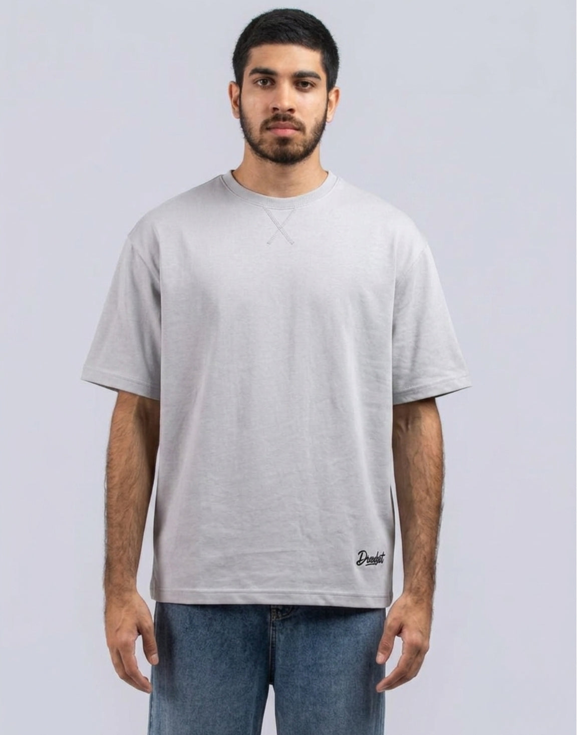 DEEDAT Men's Oversized T-Shirt - Gray