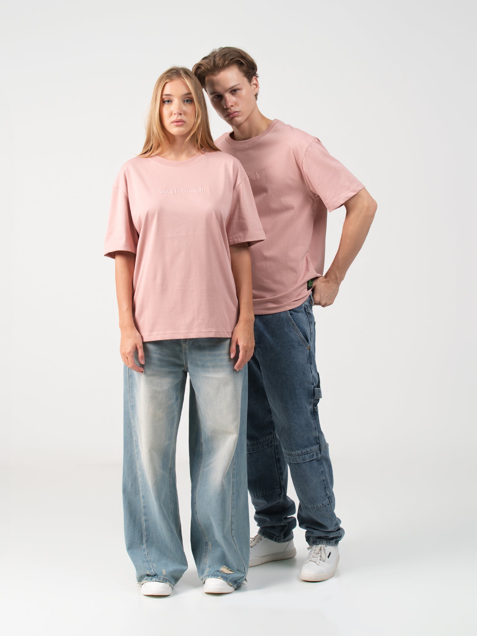 DEEDAT SICKO MODE Tee - Dusty Pink