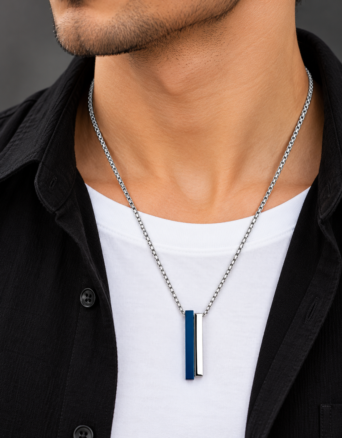 DEEDAT Stainless Steel Necklace - Silver