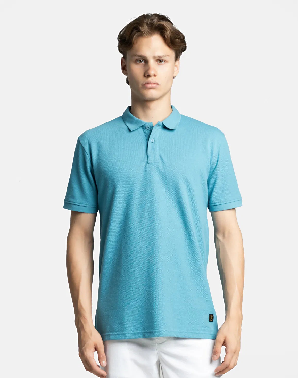DEEDAT Polo Regular Fit Tees - Deep See Blue