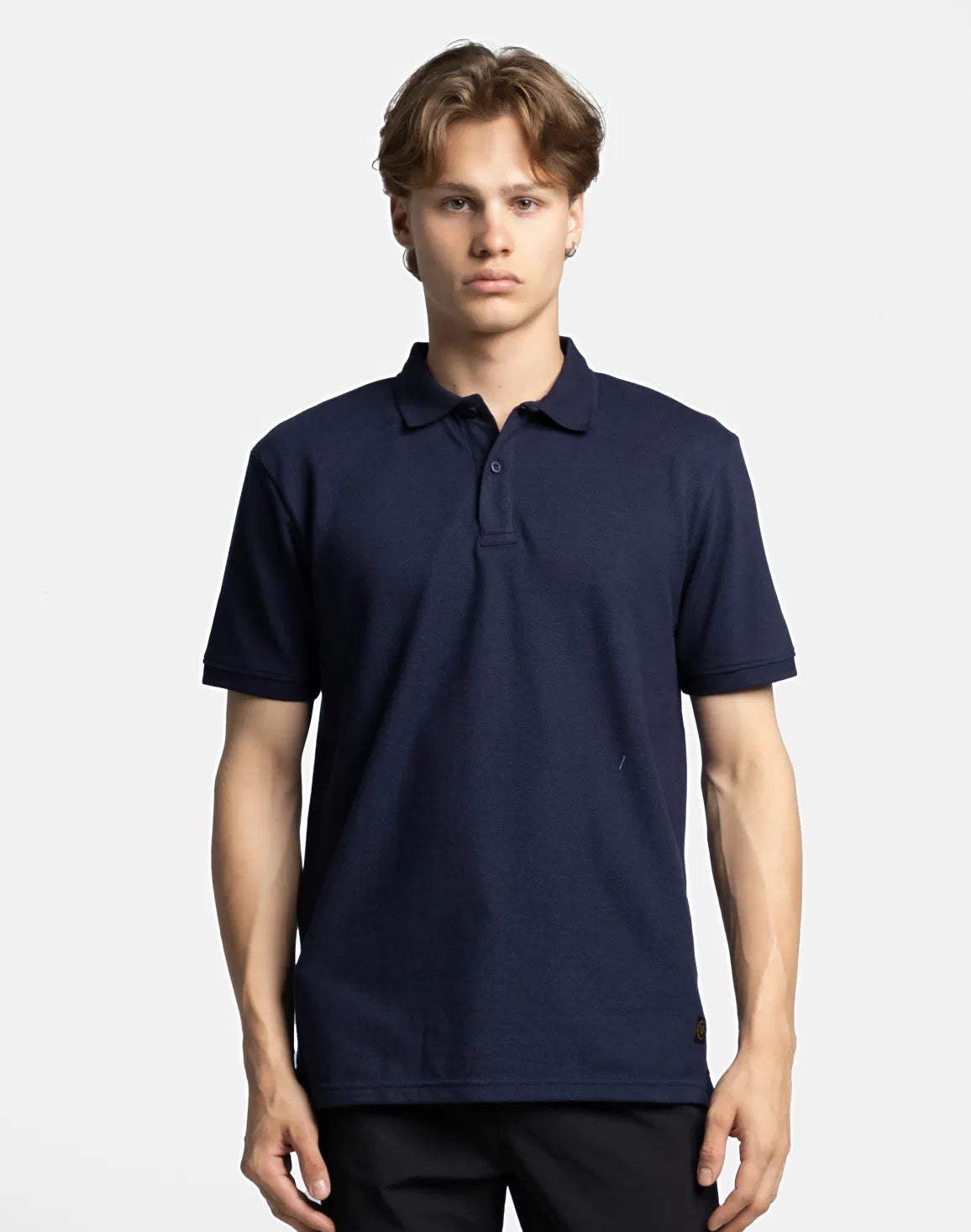 DEEDAT Polo Regular Fit Tees - Navy