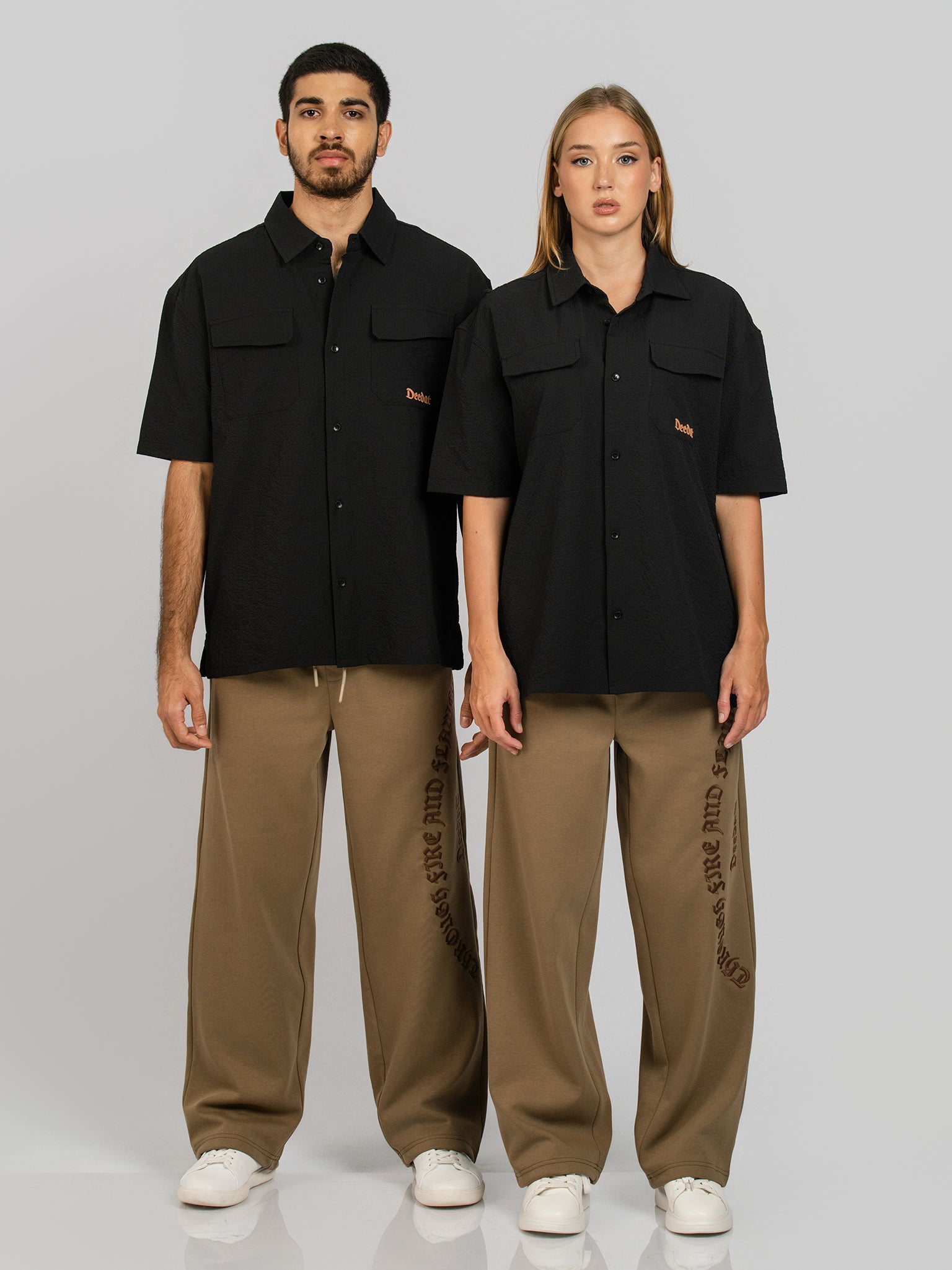 DEEDAT WINGS OF FIRE WALKER Regular Fit Shirt - Black