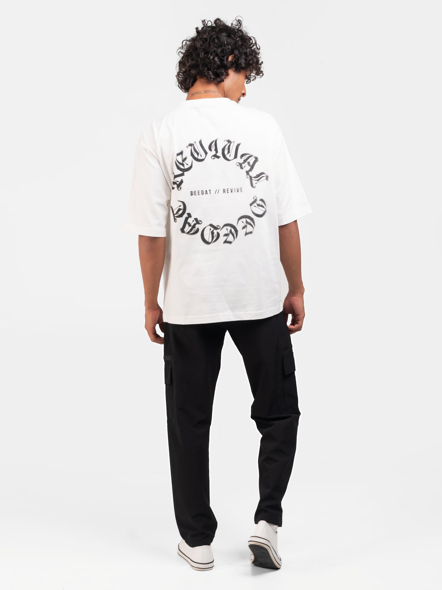 DEEDAT MNML WRLD Oversized Tee