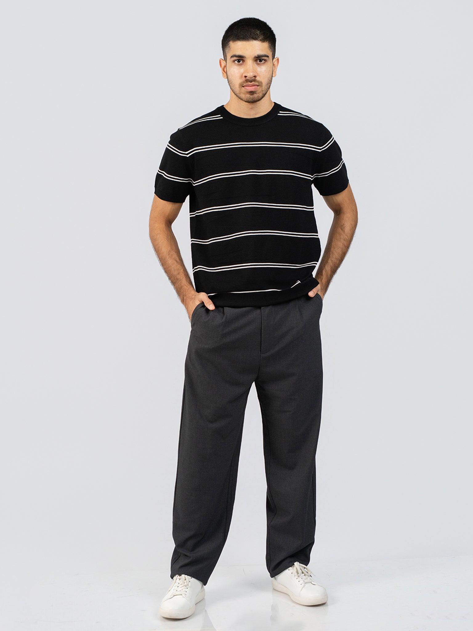 DEEDAT PORTOFINO Tee Shirt - Black