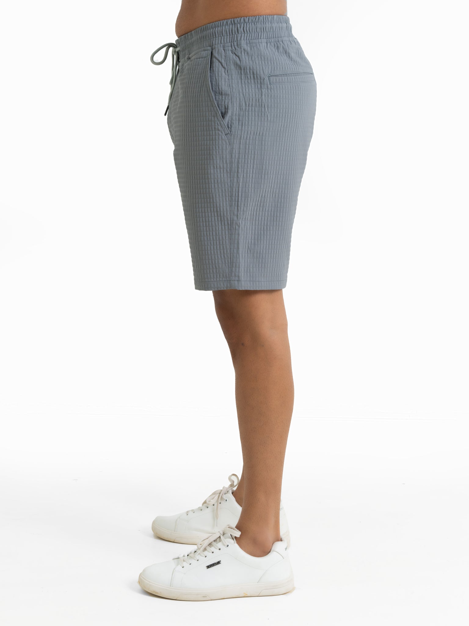 DEEDAT NATURE VERSE Regular Fit Casual Short - Light Gray