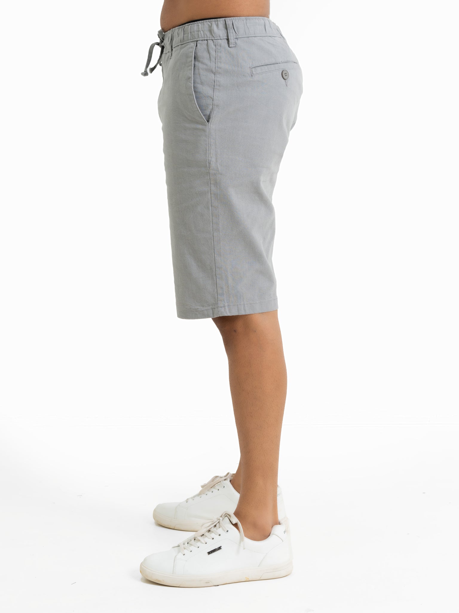 DEEDAT TUSCAN HUES Regular Fit Casual Short - Grey