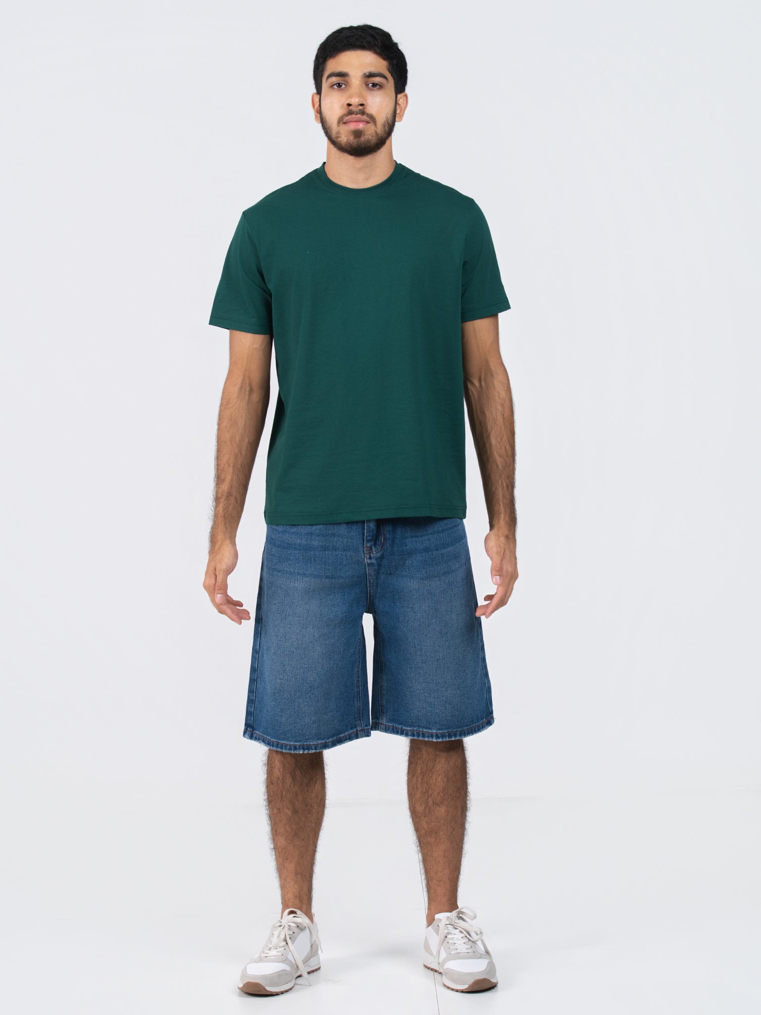 DEEDAT Denim Jorts - Blue