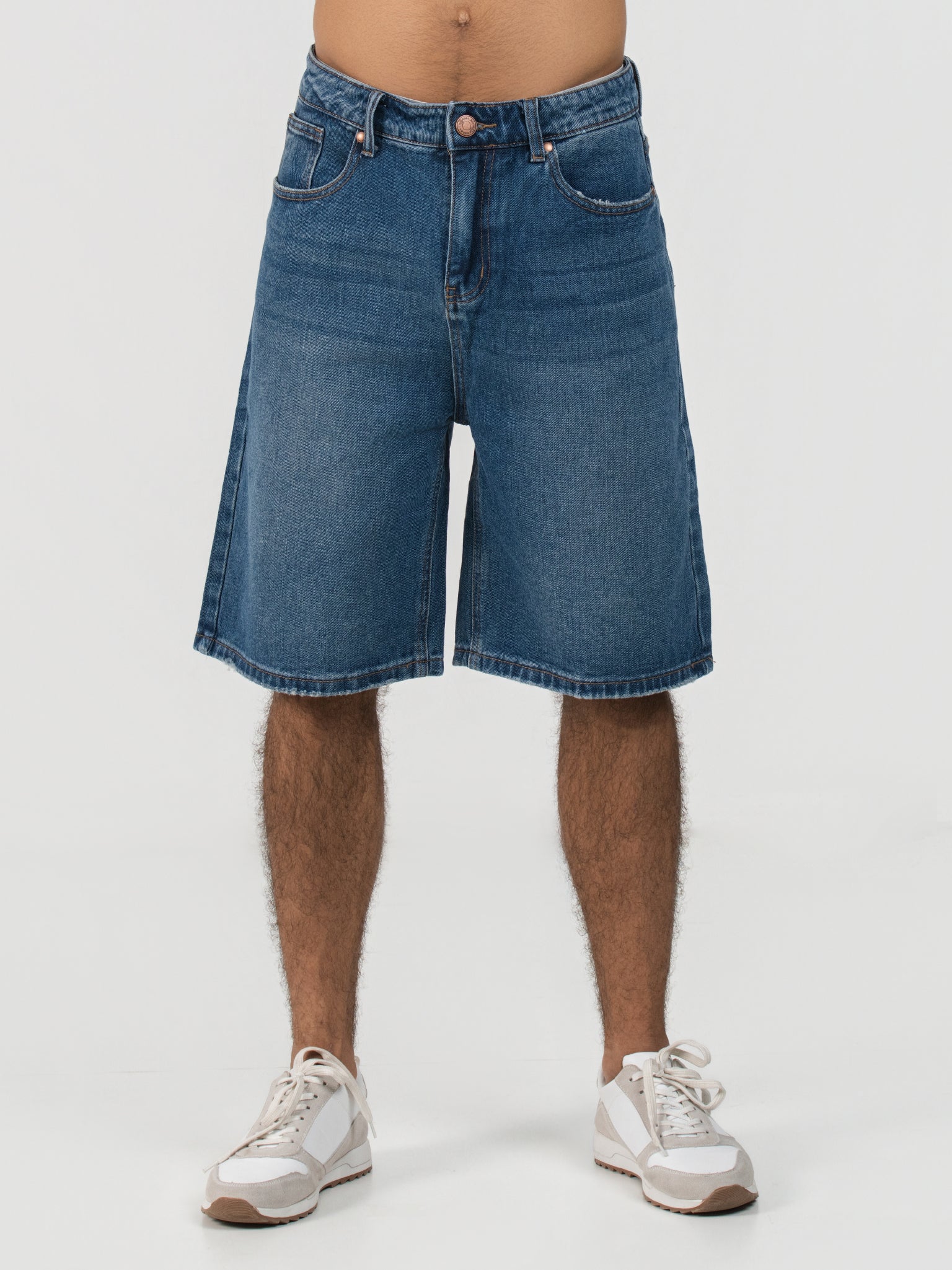 DEEDAT Denim Jorts - Blue