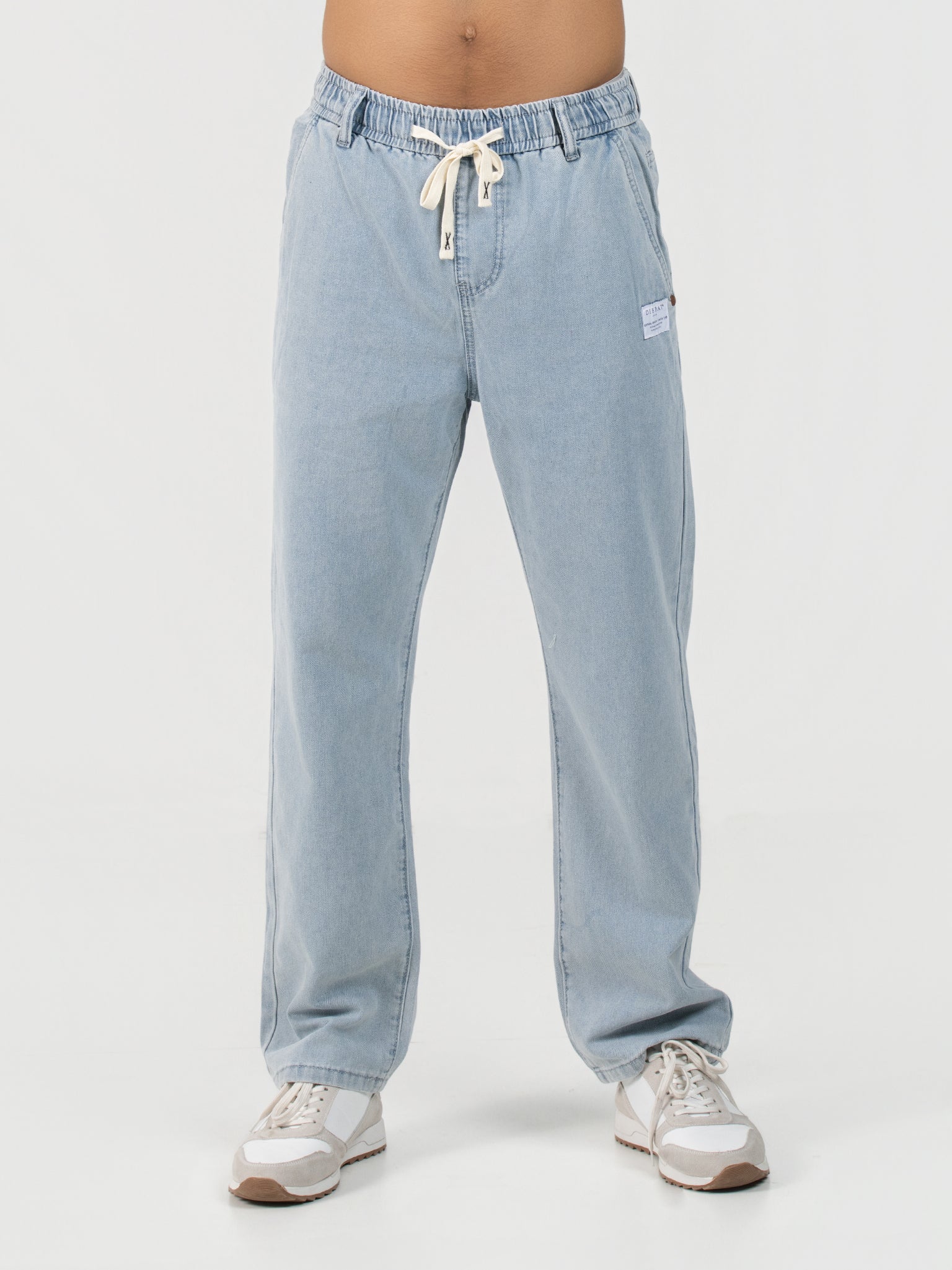 DEEDAT Oversize Jeans - Light Blue