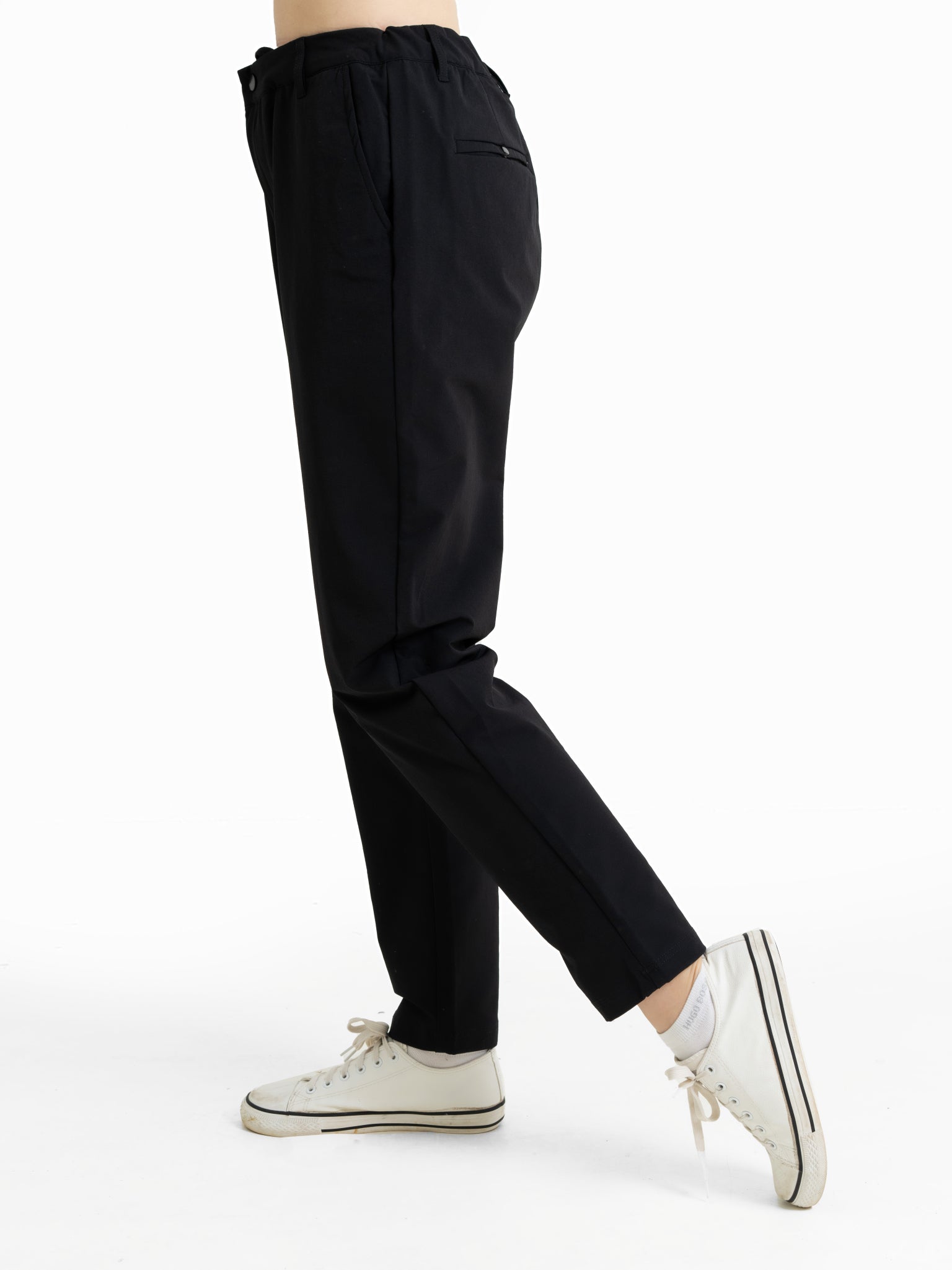 DEEDAT PORTOFINO Regular fit Casual Pant - Black