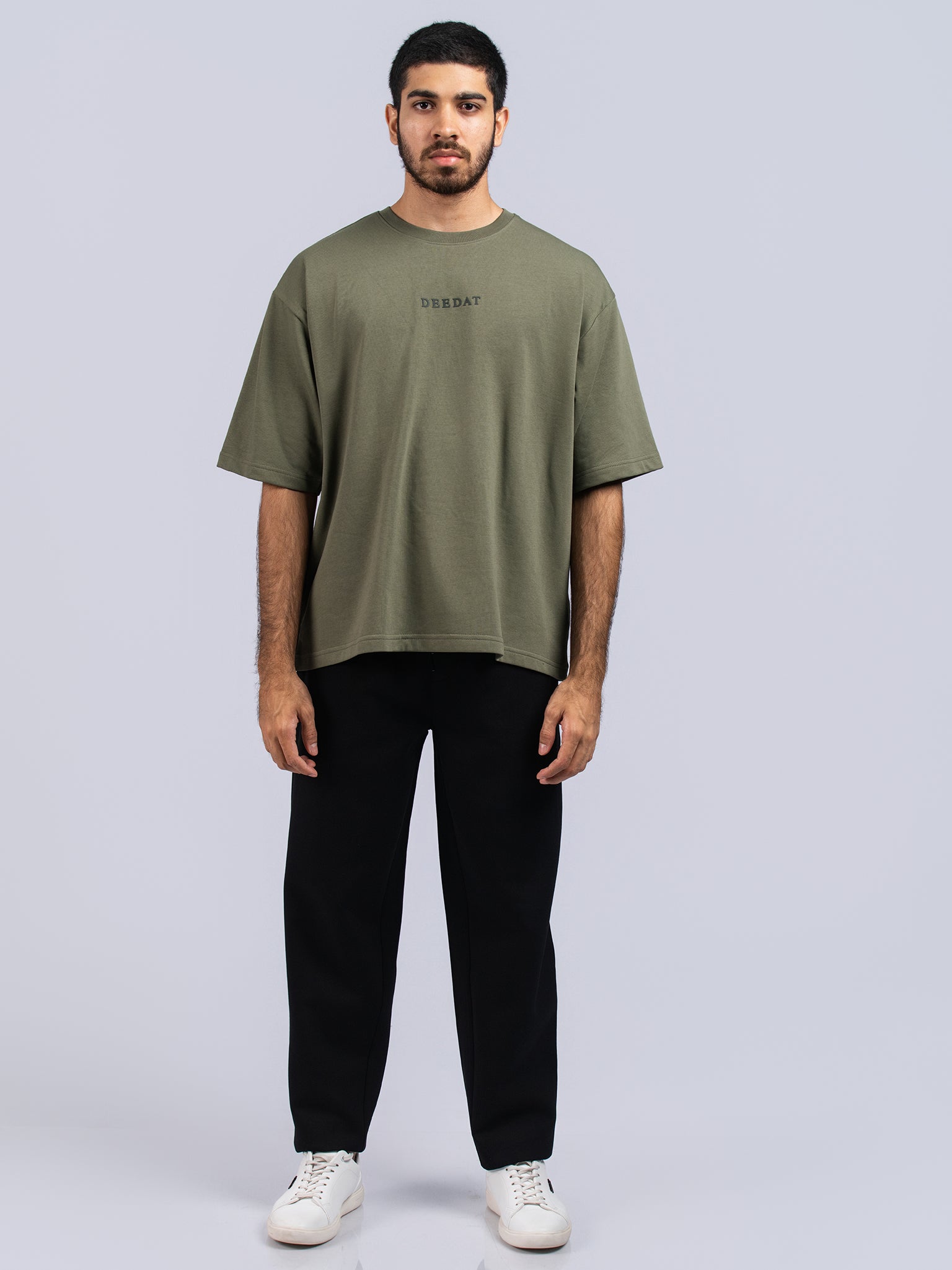 DEEDAT Standard Hem Jogger Fit Bottom - Black