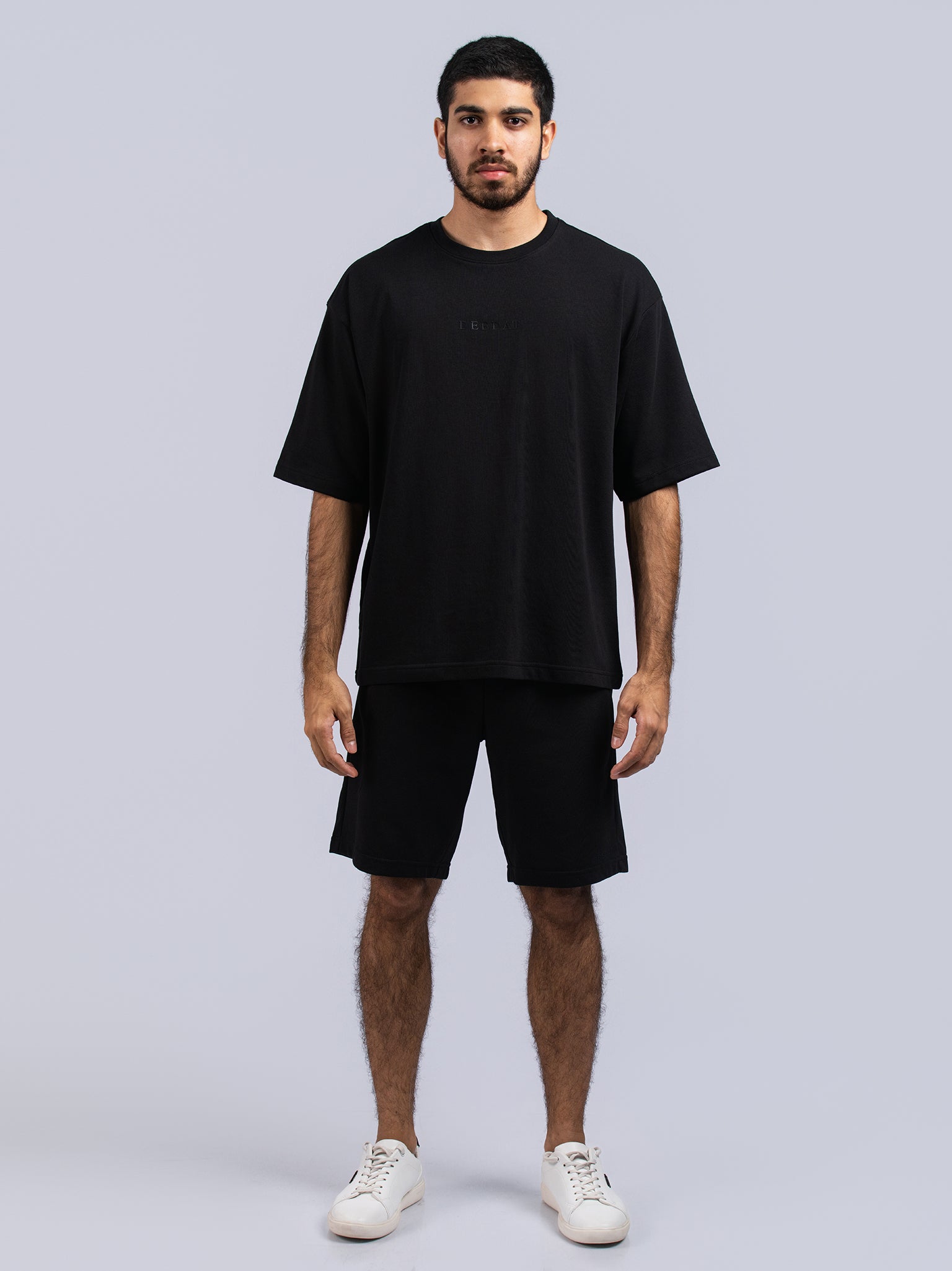 DEEDAT Oversized Tees - Black