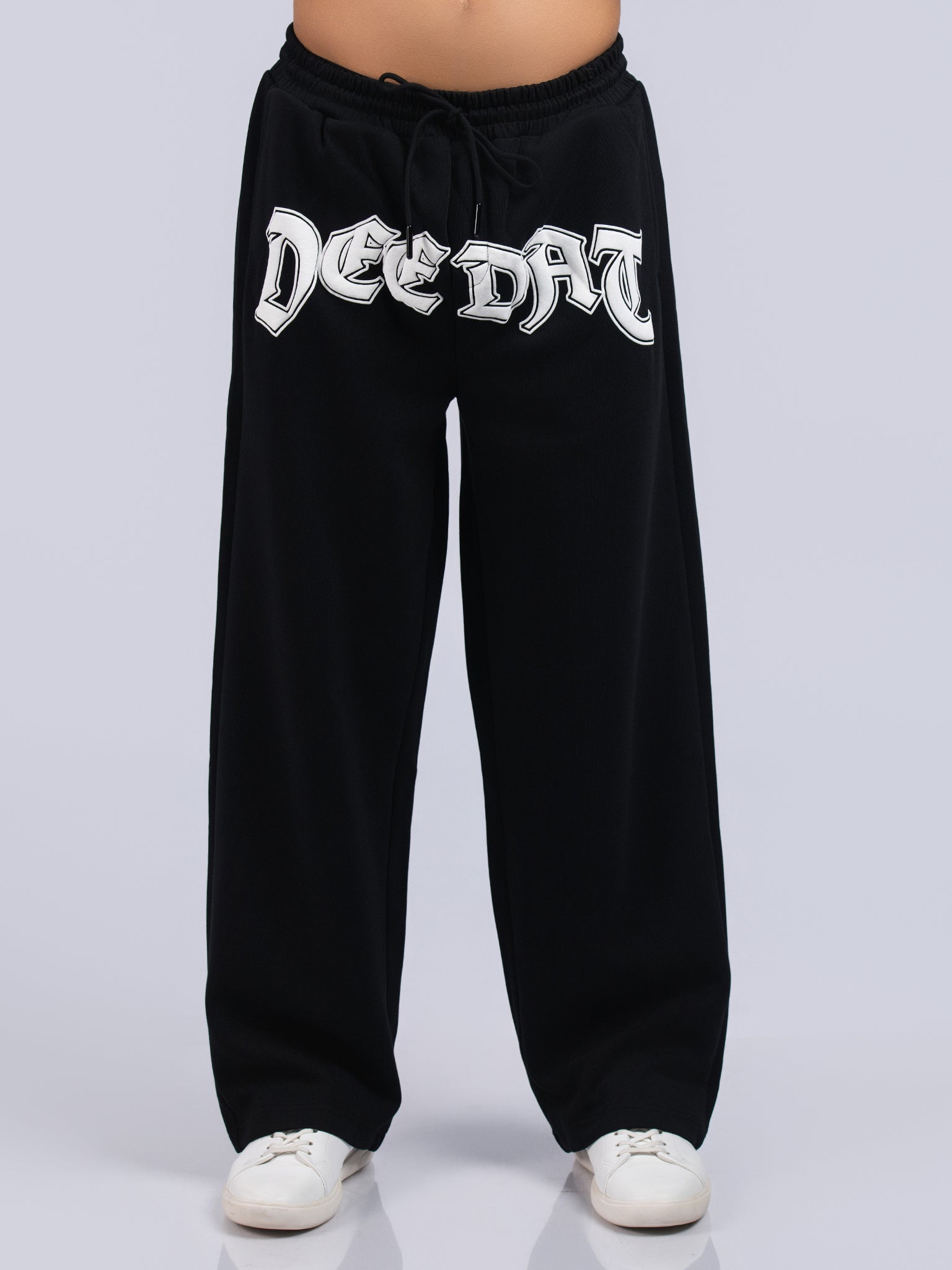 DEEDAT WINGS OF FIRE Oversized Bottom - Black