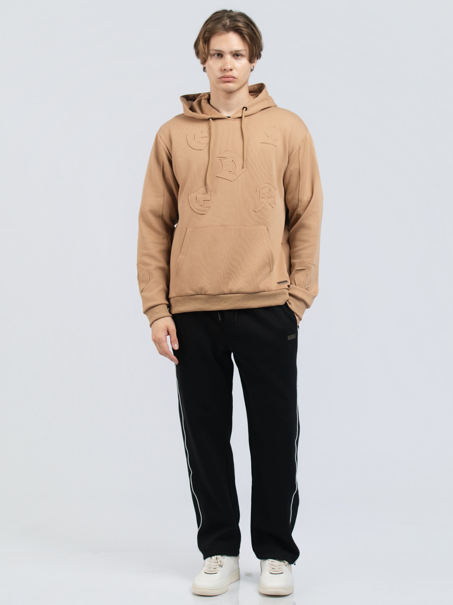 DEEDAT MNML WRLD Hoodie - Khaki
