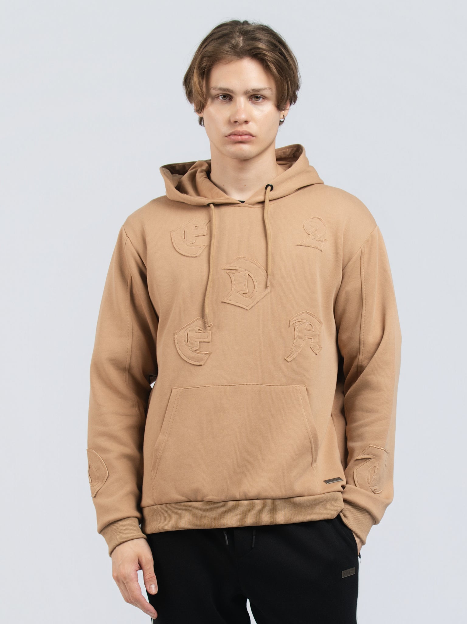 DEEDAT MNML WRLD Hoodie - Khaki