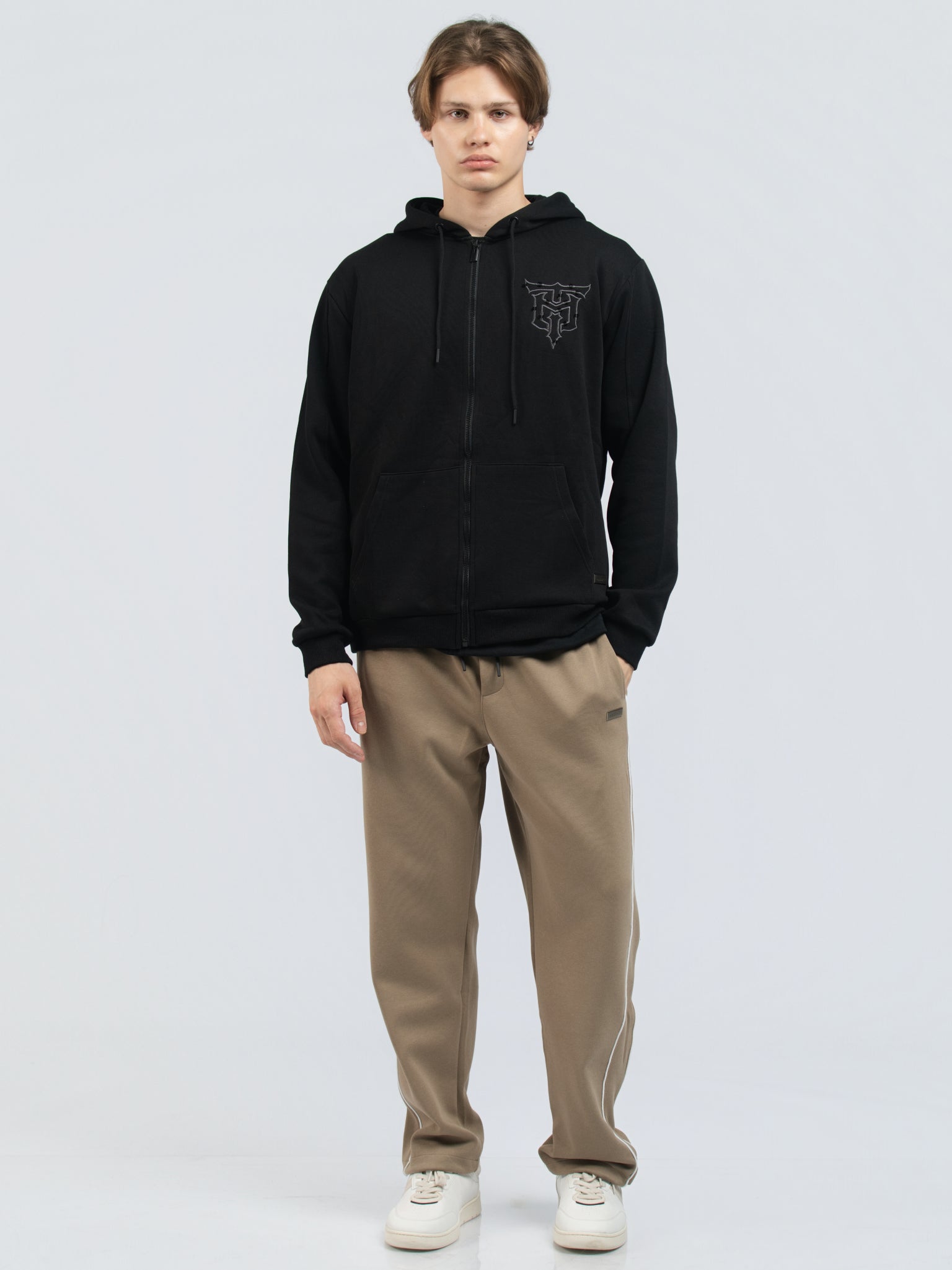 DEEDAT MNML WRLD Hoodie - Black