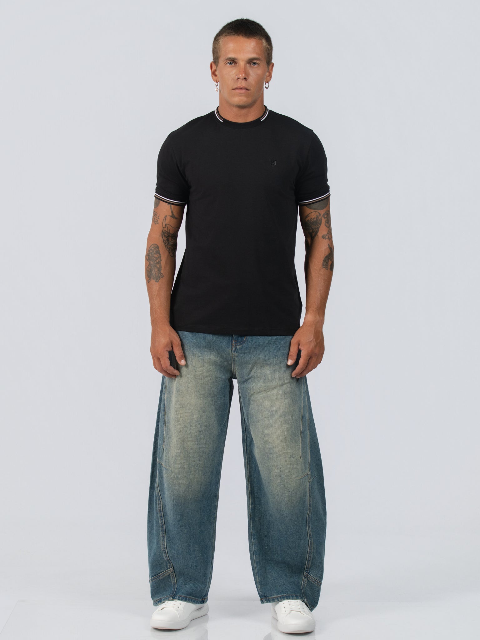 DEEDAT Oversize Jeans - Blue