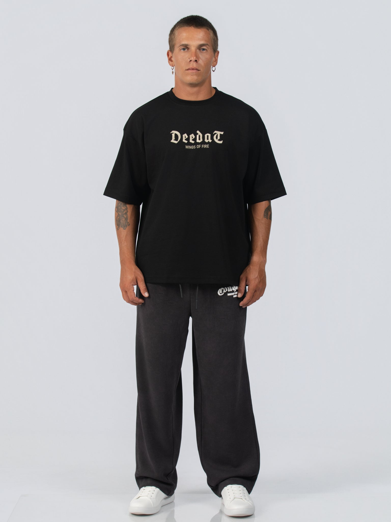 DEEDAT Oversized Bottom - Gray