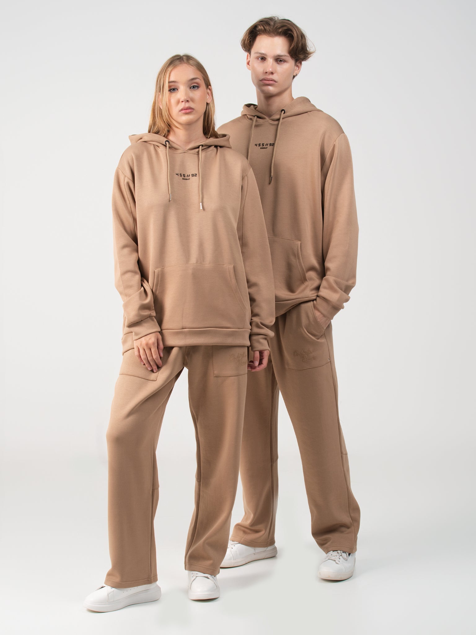 DEEDAT MNML WRLD Hoodie - Khaki