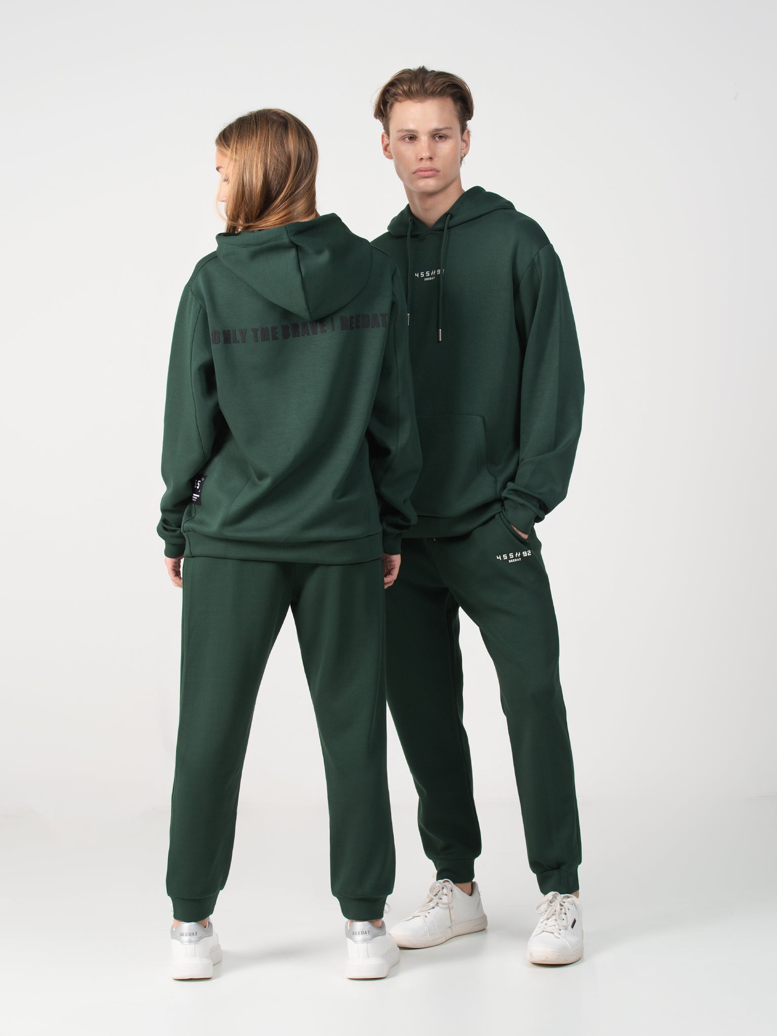 DEEDAT MNML WRLD Hoodie - Green