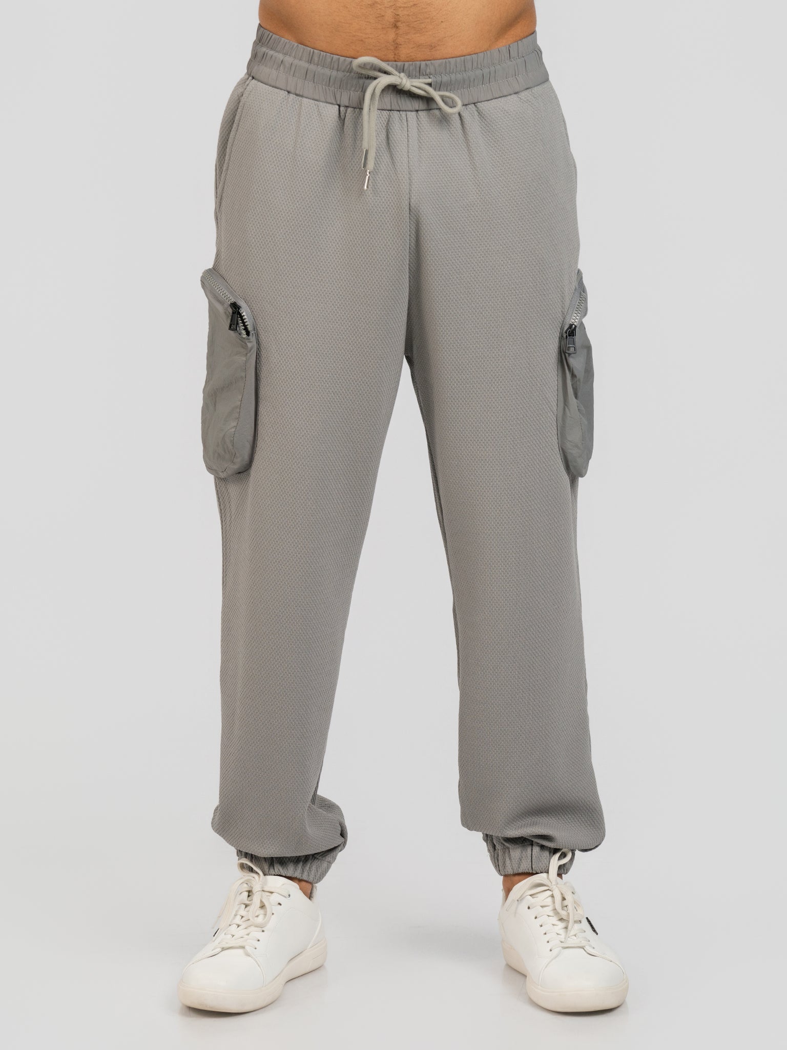 DEEDAT REGULAR Fit Plain Bottom - Gray