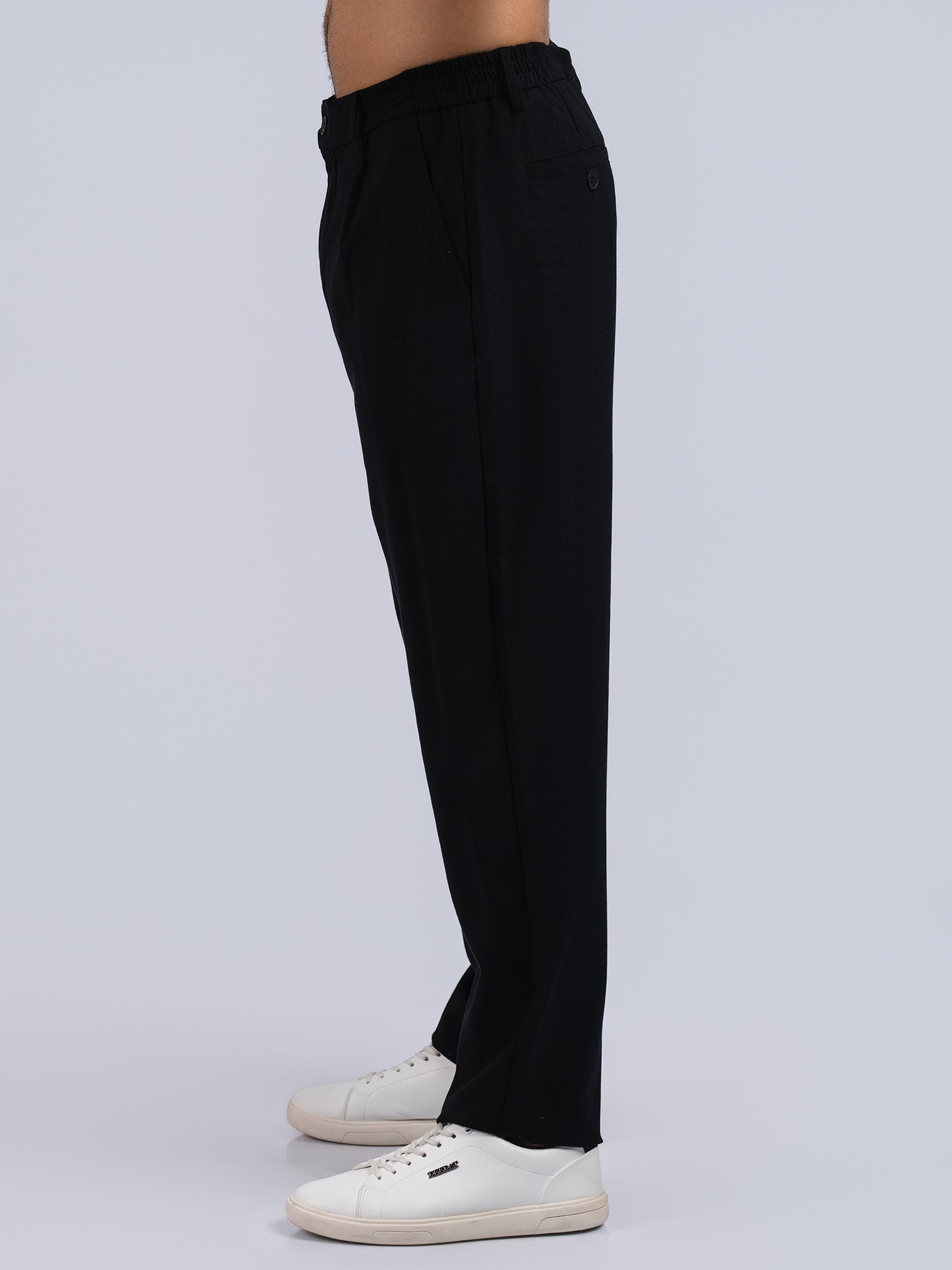 DEEDAT Loose Casual Pant - Black