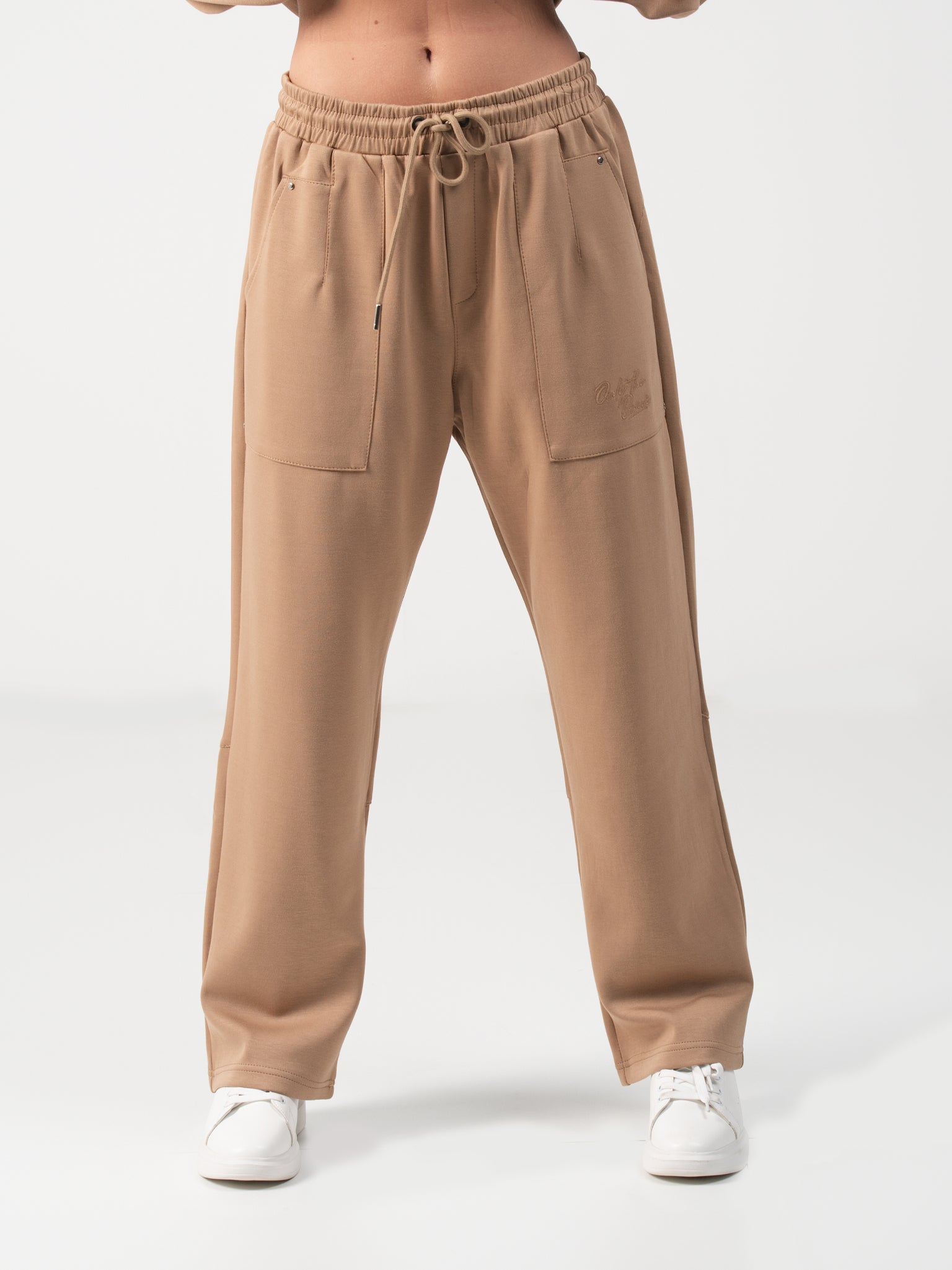 DEEDAT MNML WRLD Loose Fit Bottom - Khaki