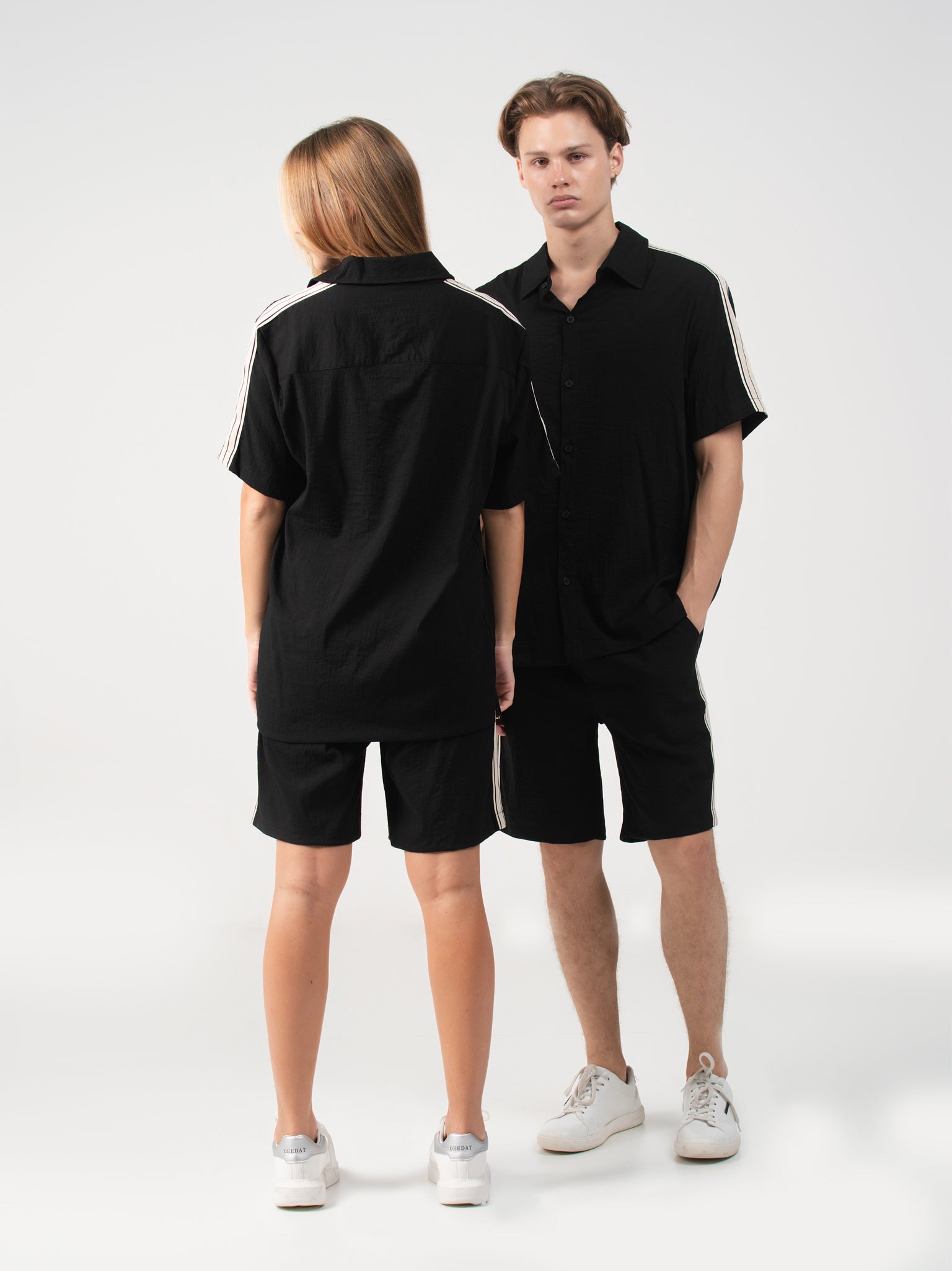 DEEDAT NATURE VERSE Casual  Shirt - Black