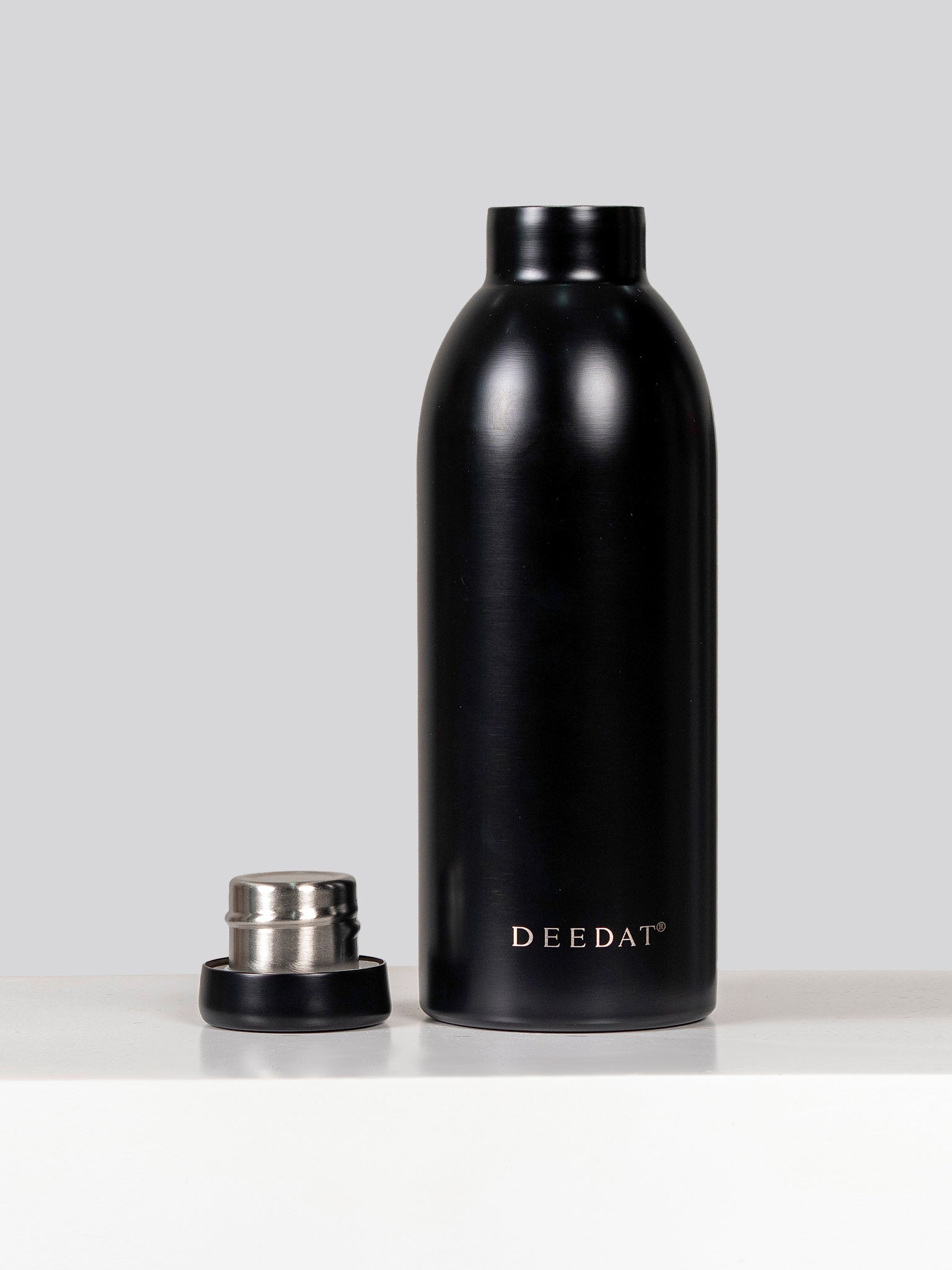 DEEDAT Stainless Steel Water Bottle 500 ML  - Black