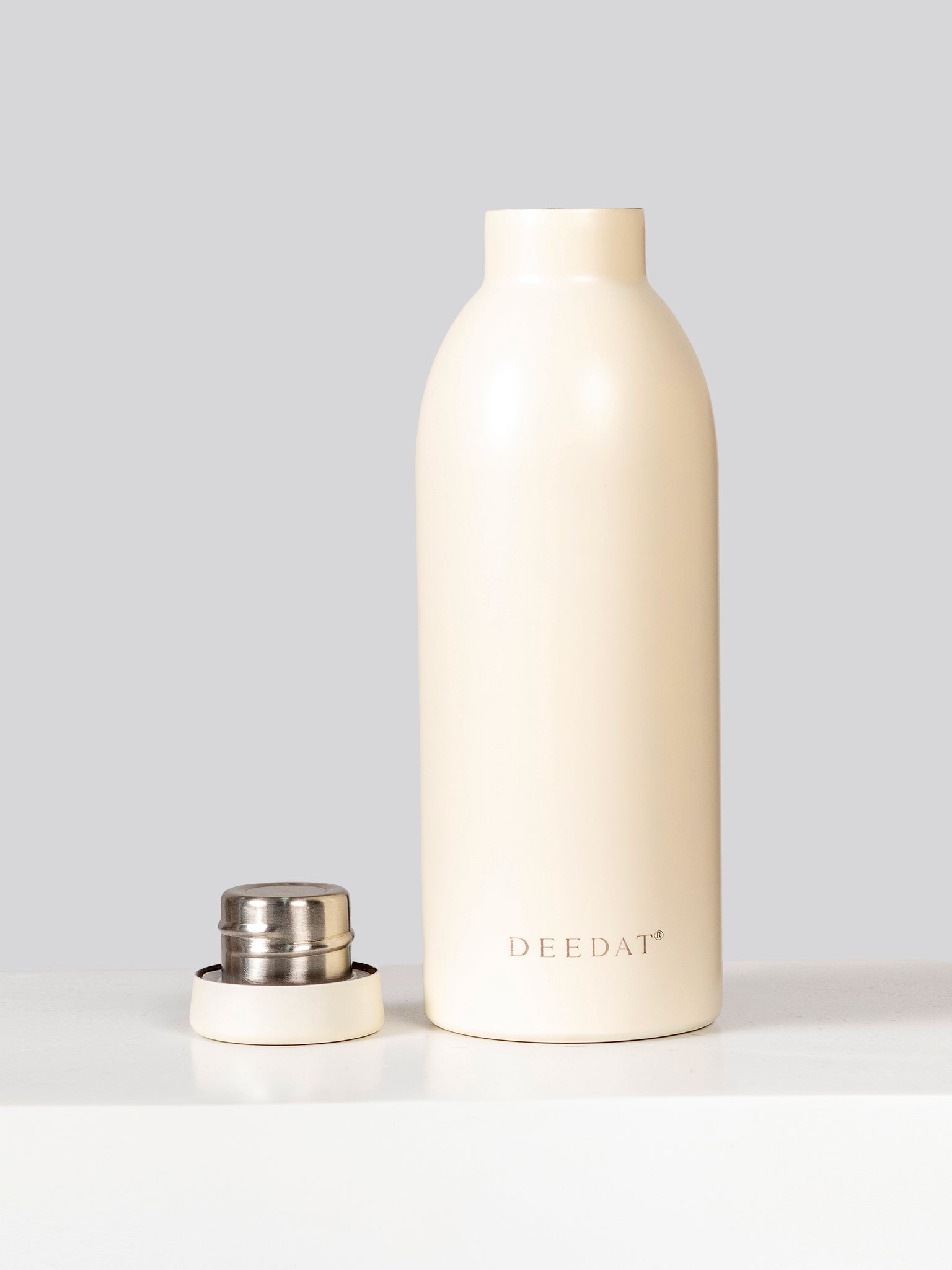 DEEDAT Stainless Steel Water Bottle 500 ML - Beige