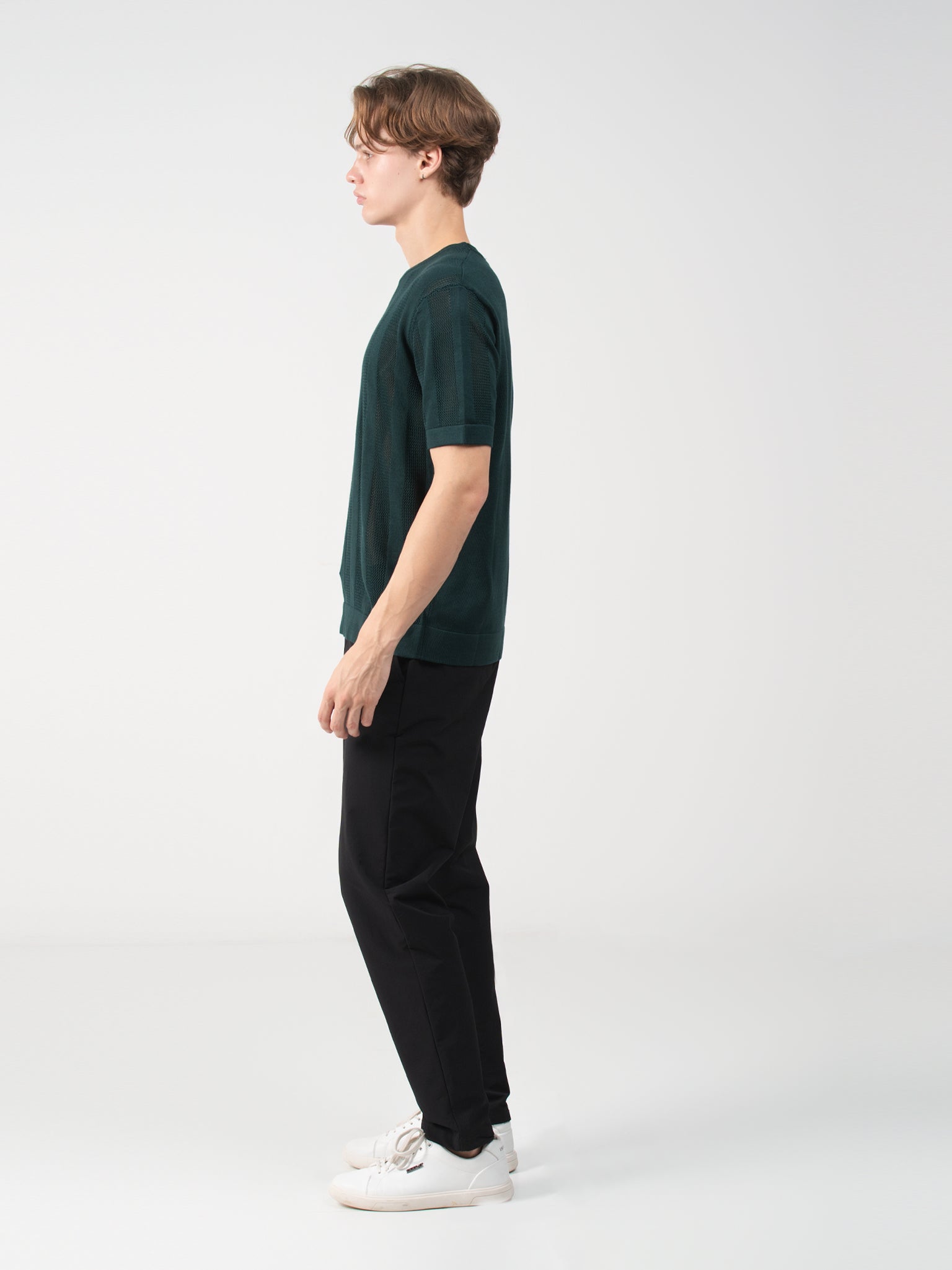 DEEDAT PORTOFINO Short Sleeve Regular Fit Tee Shirt - Green